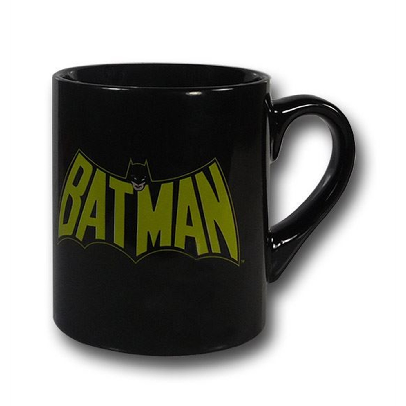 Batman Black Classic Logo Mug, Black