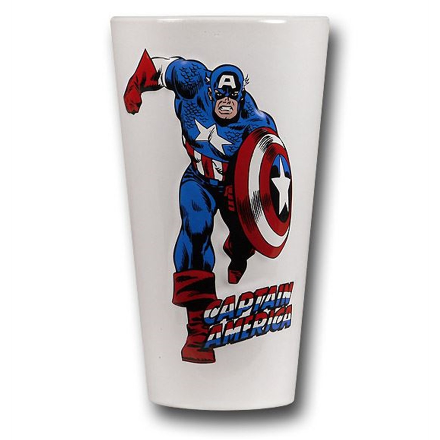 Captain America 3D 18oz Ceramic Mug, White
