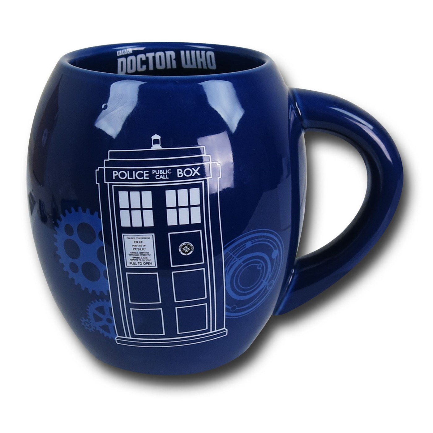 Doctor Who TARDIS 18oz Oval Mug