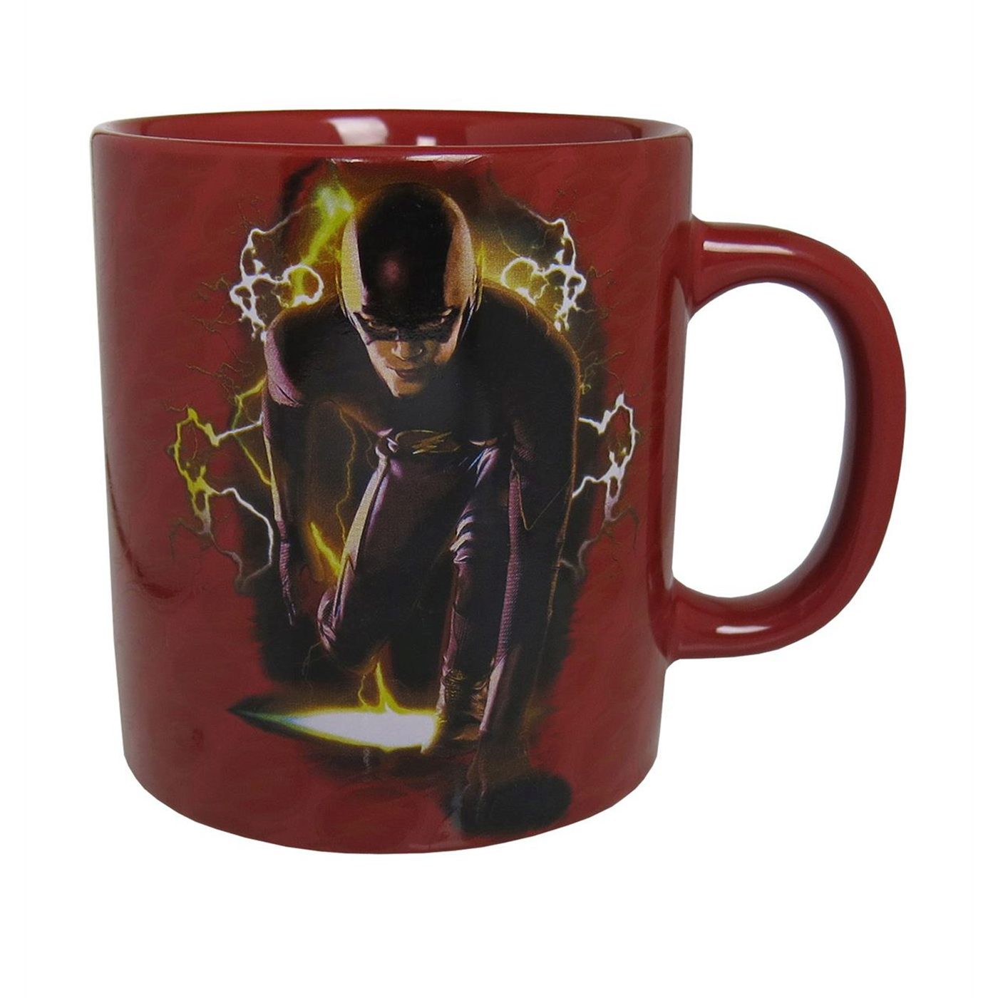Flash TV Series Lightning Mondo 15oz Mug, Red