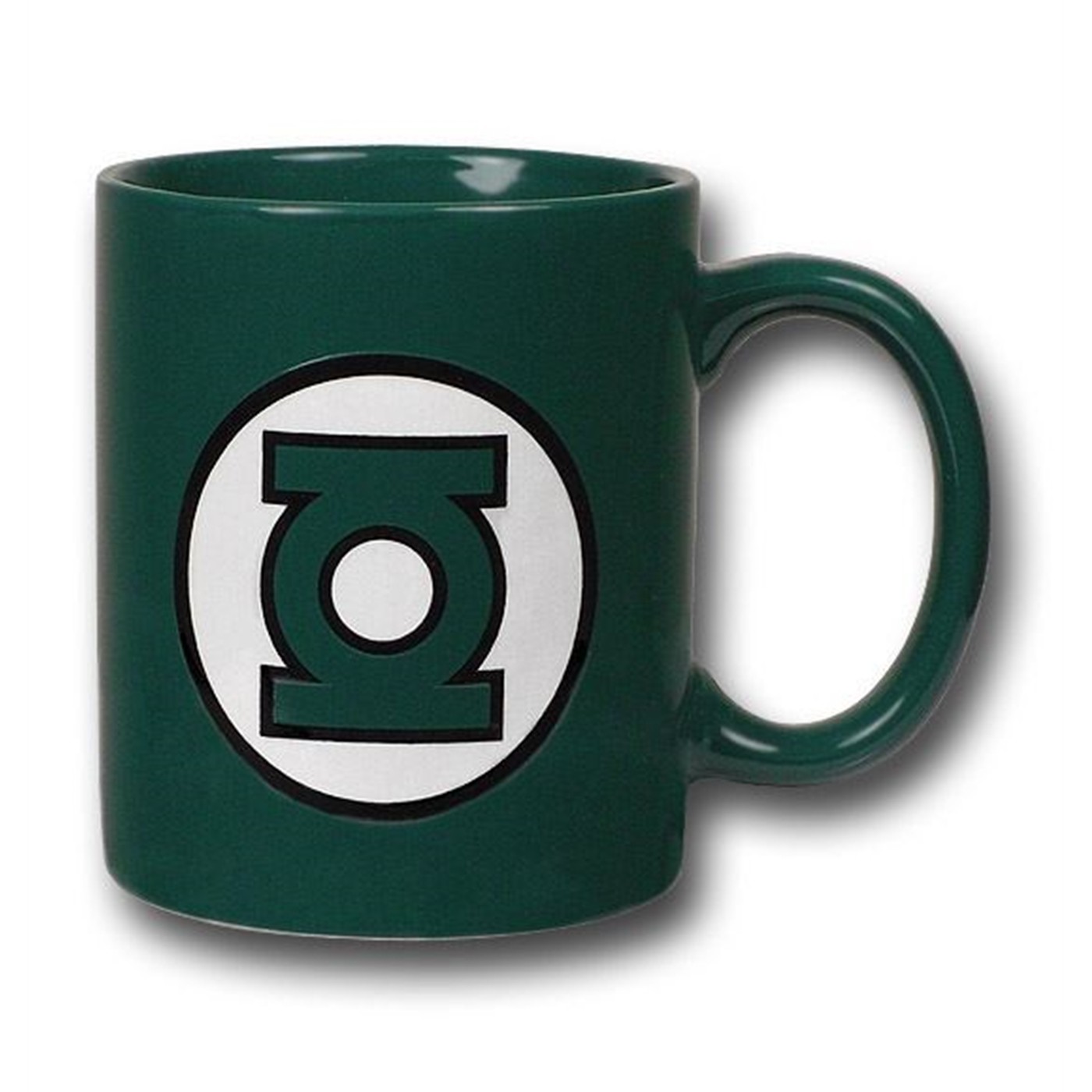 Green Lantern Ceramic Symbol Mug, Green