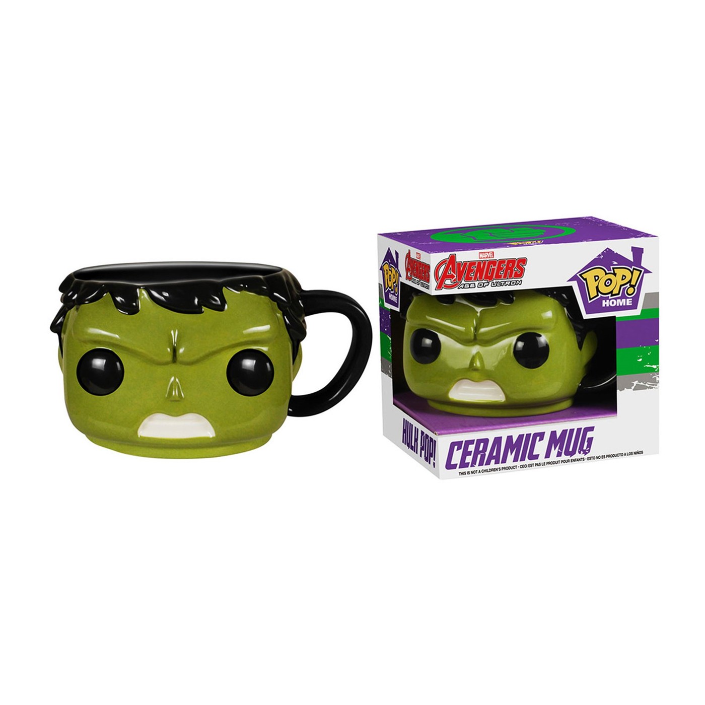 Hulk POP Home 12oz Mug, Green