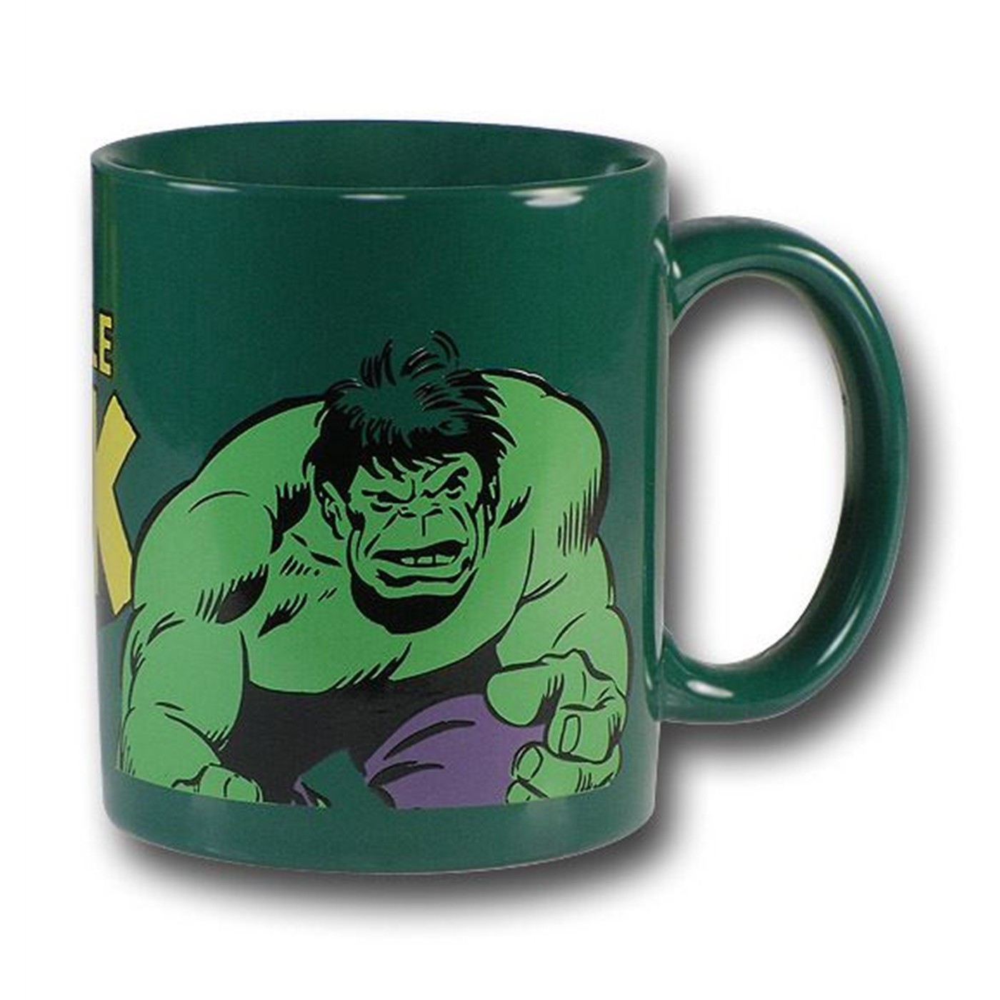 Hulk Ceramic Mug Of Incredible Green, Green