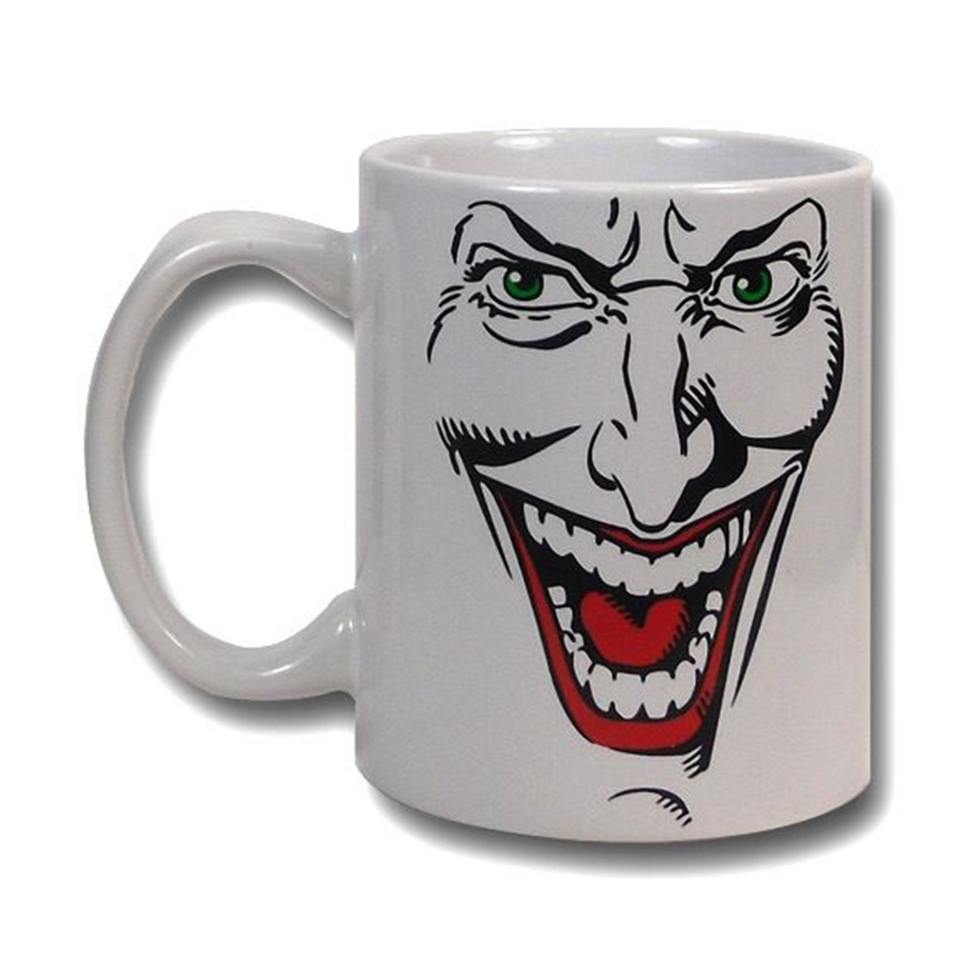 Joker Face Mug, White