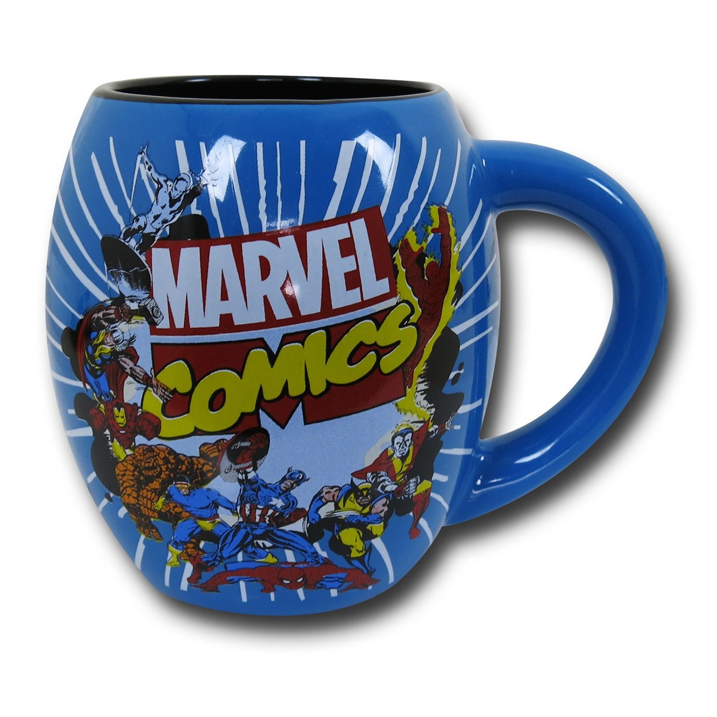 Marvel Comics Group Barrel Mug, Blue