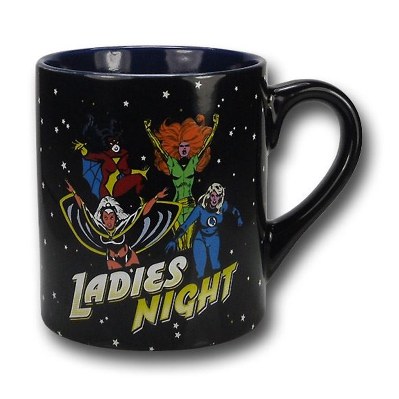 Marvel Ladies Night Out Ceramic Mug, Black