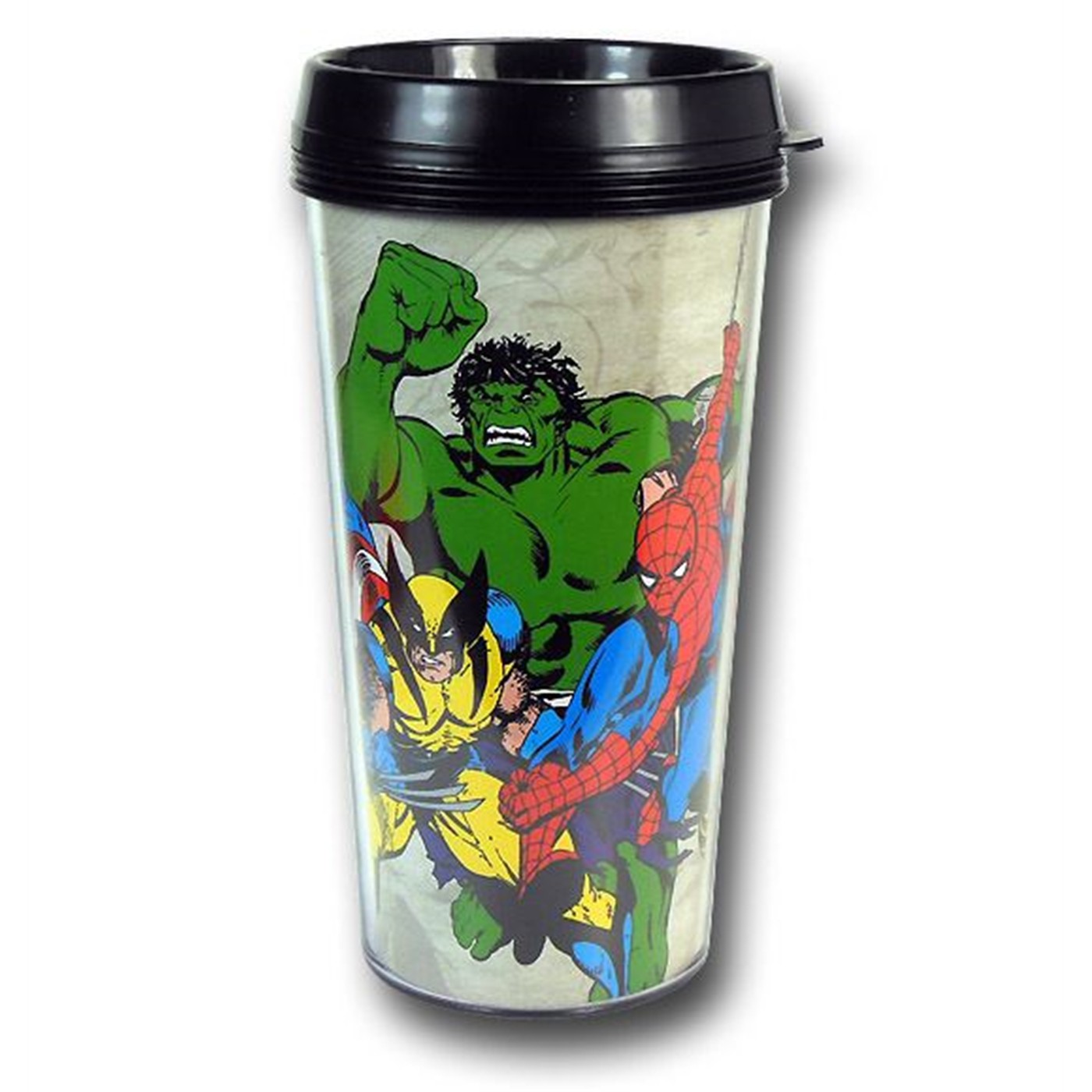 Marvel Super Heroes Plastic Travel Mug