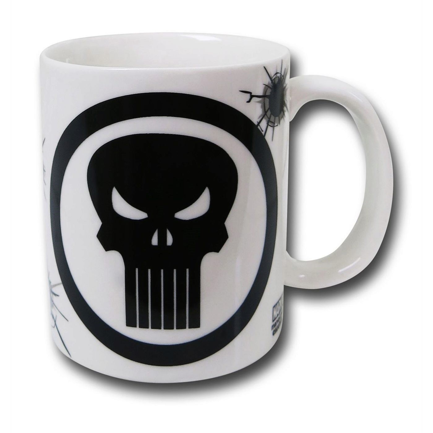 Punisher Symbol White 11.5 Mug, White