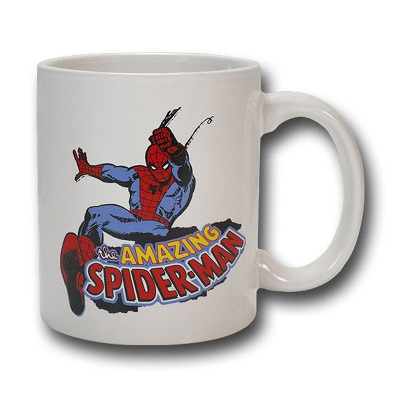 Amazing Spiderman White Mug, White