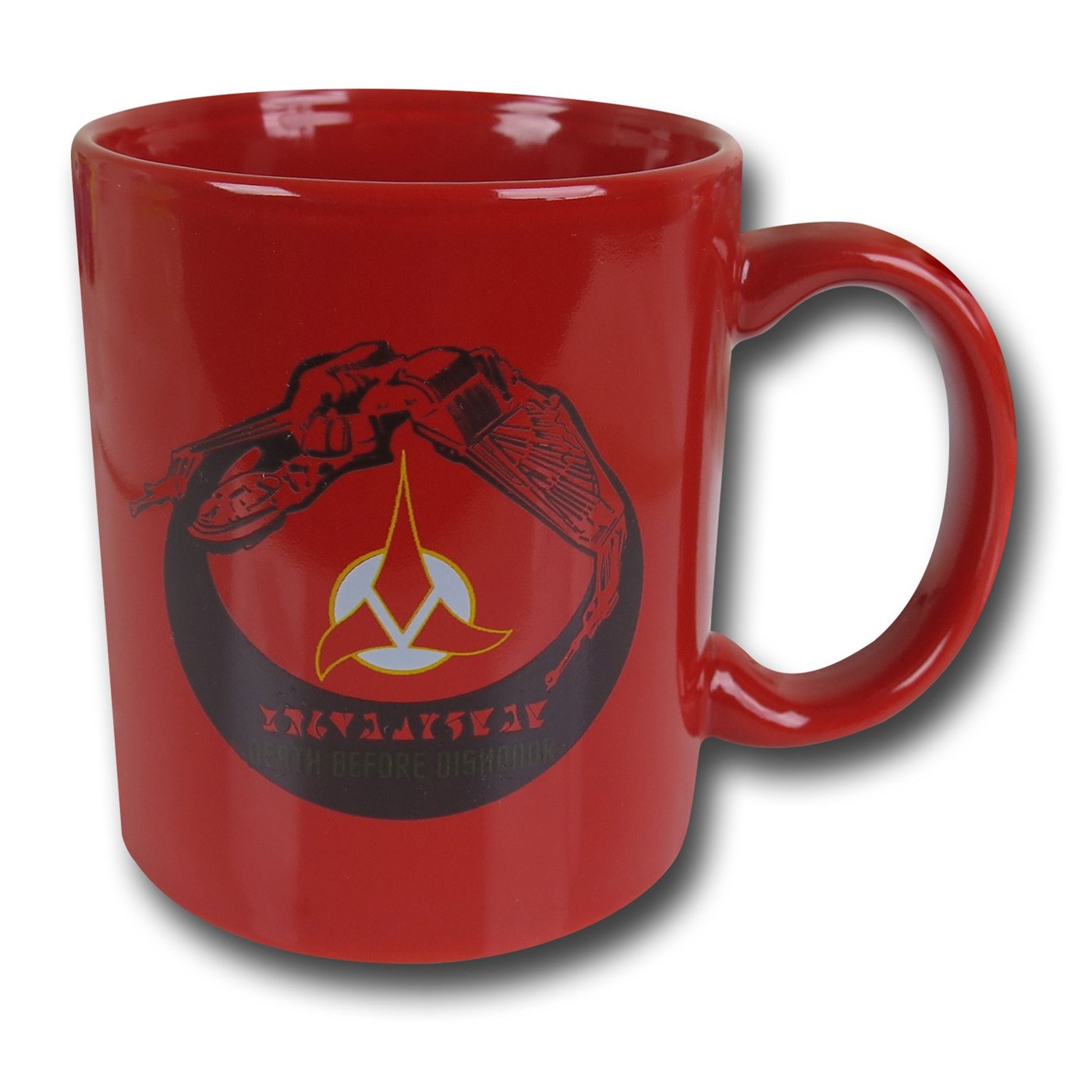 Star Trek Red Klingon Mug, Red