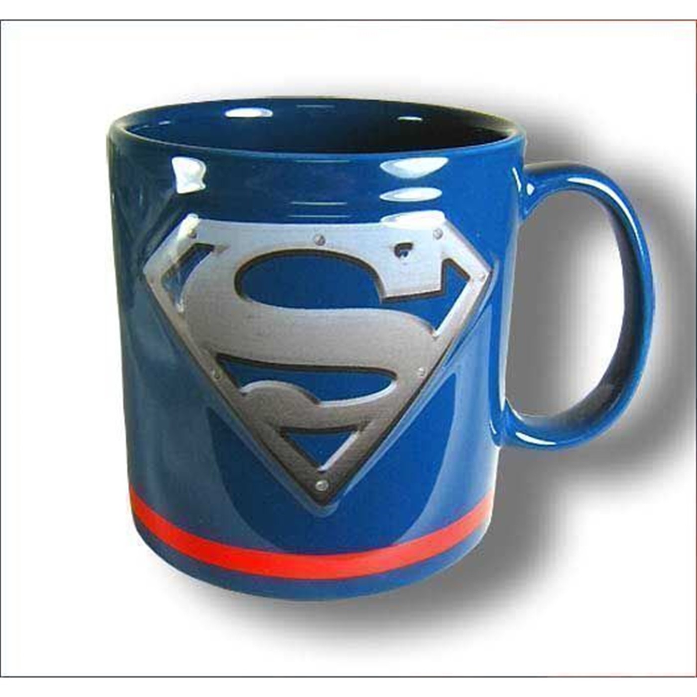 Superman 20oz Man Of Steel Mug, Blue