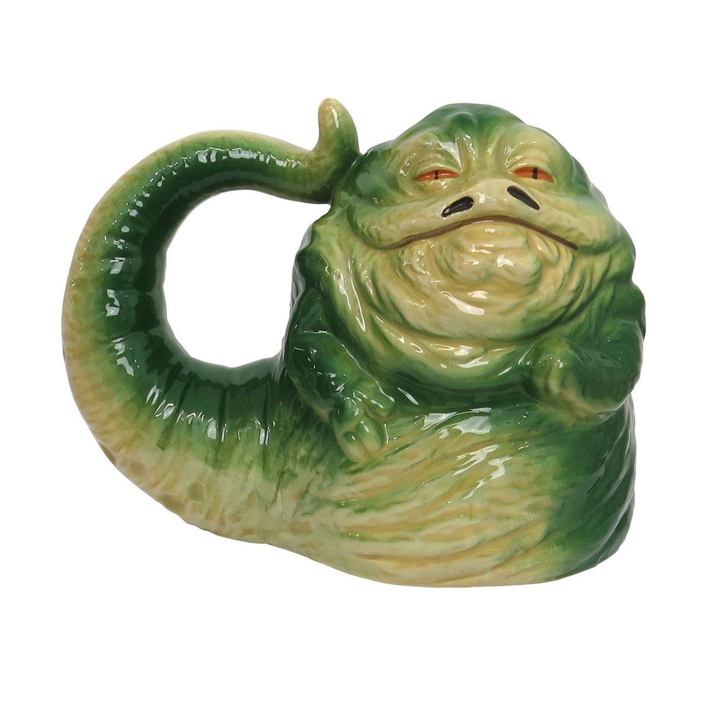 Star Wars Jabba the Hutt 20oz Sculpted Ceramic Mug, Green
