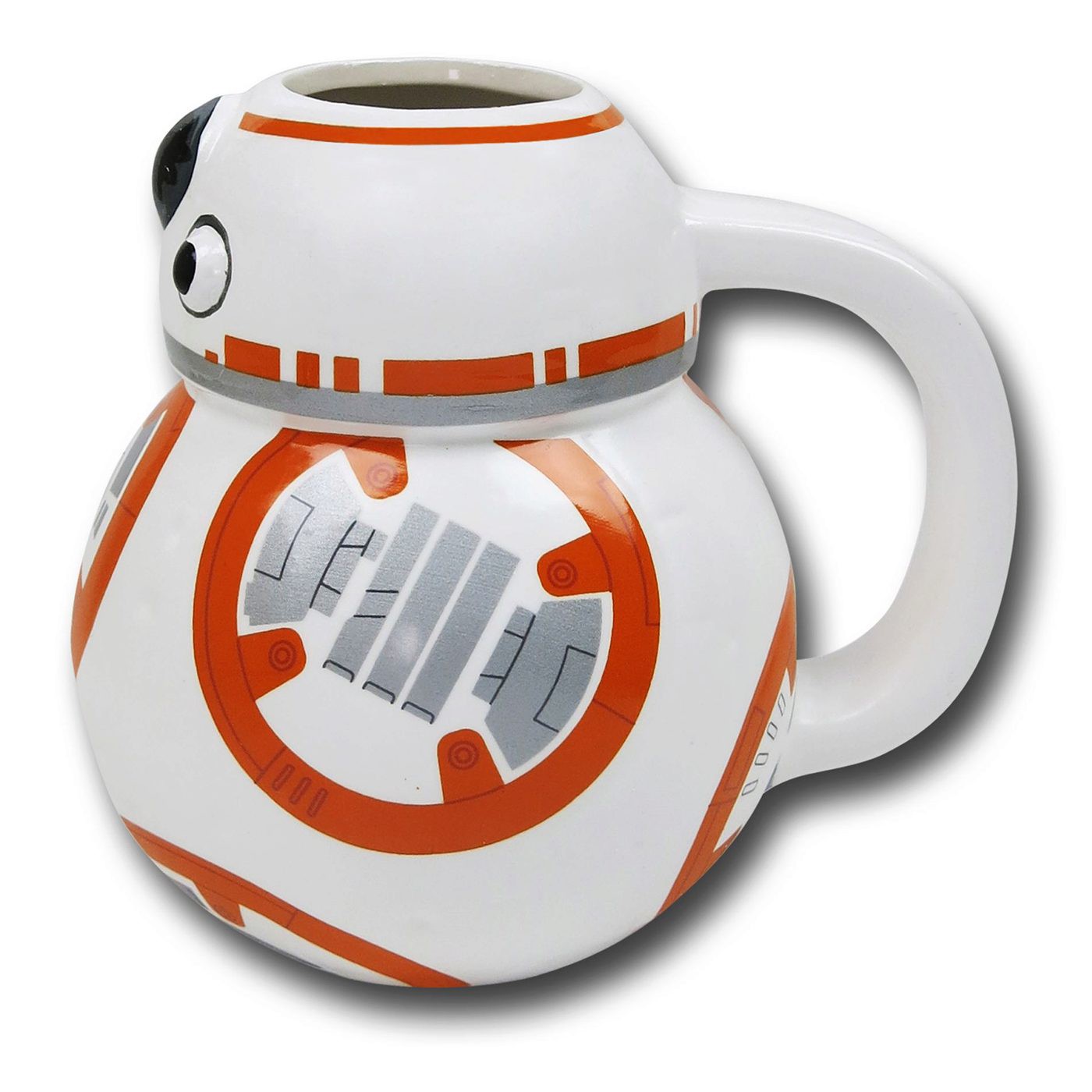 Star Wars Force Awakens BB-8 Character Mug, White