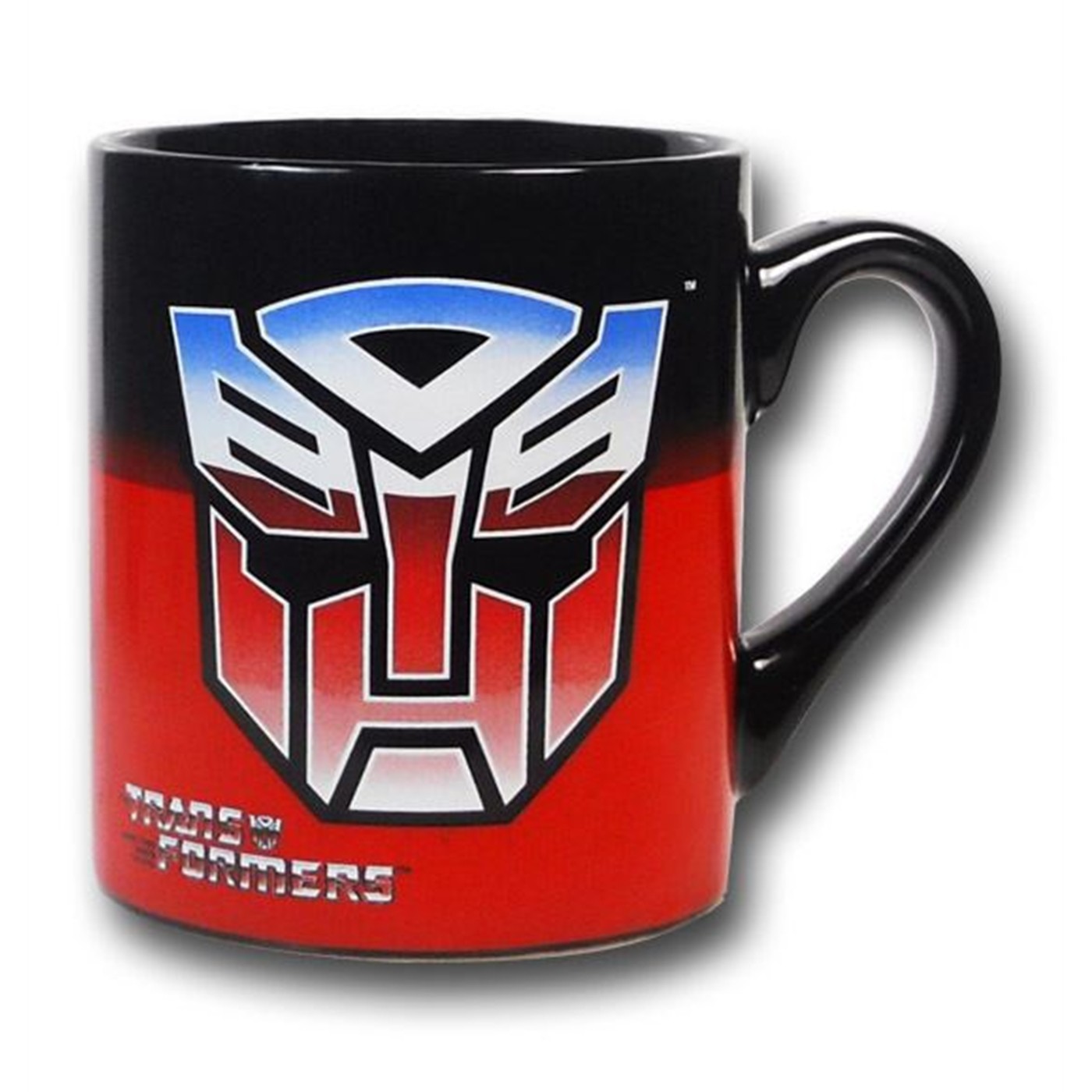 Transformers Autobots Black and Red Mug, Black