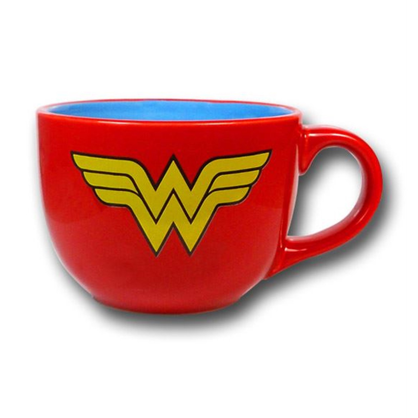 Wonder Woman Symbol 24 oz Soup Mug, Red