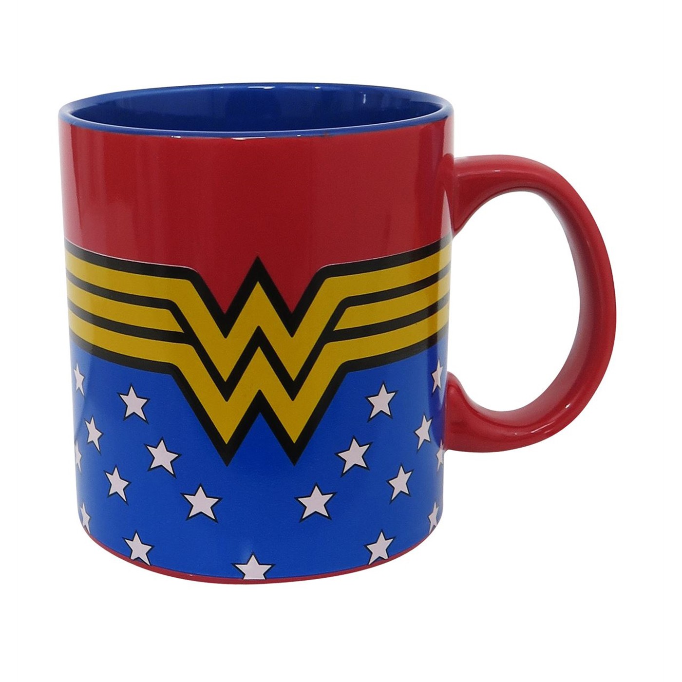 Wonder Woman Classic Costume 20oz Mug, Blue