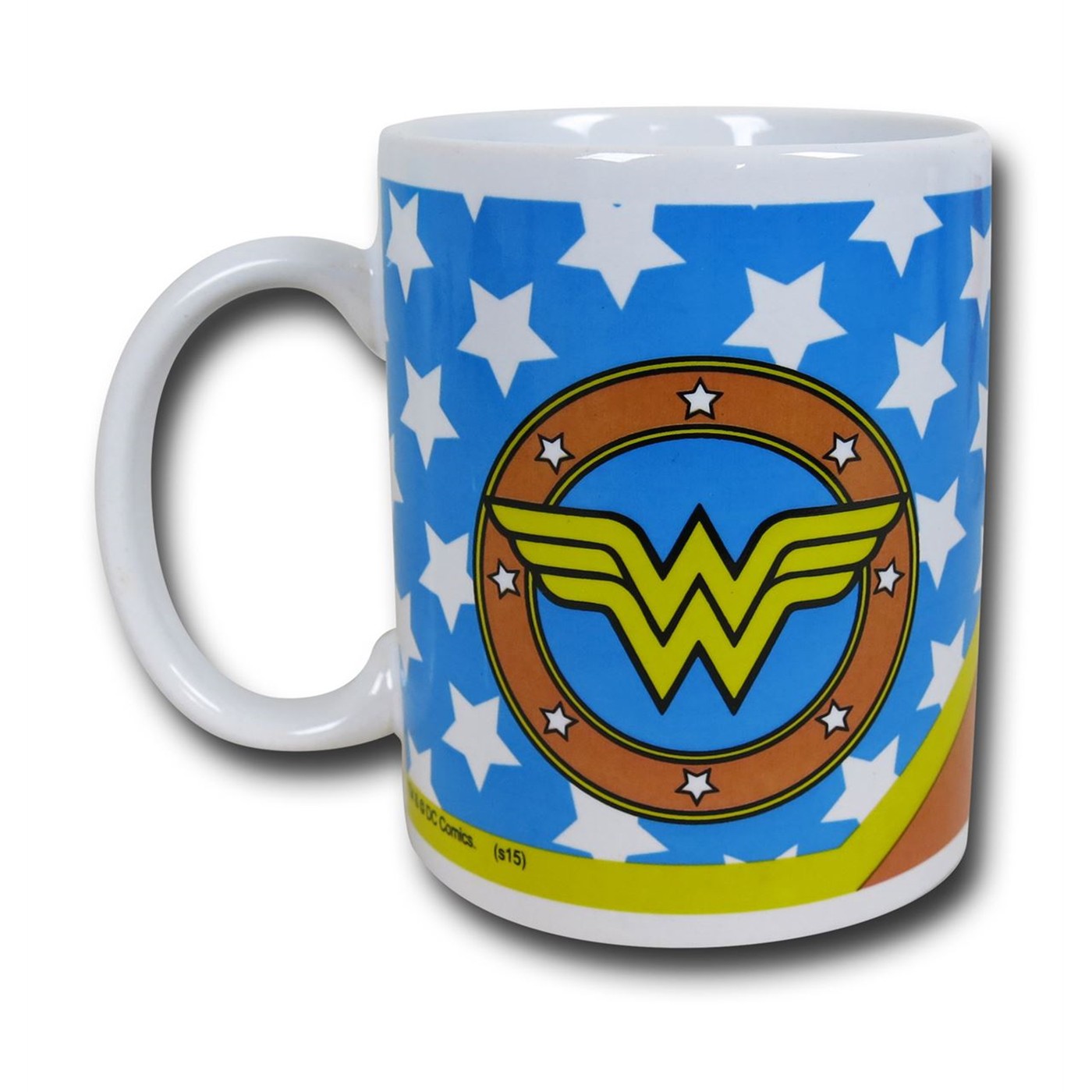 Wonder Woman Patriotic Mug, Red