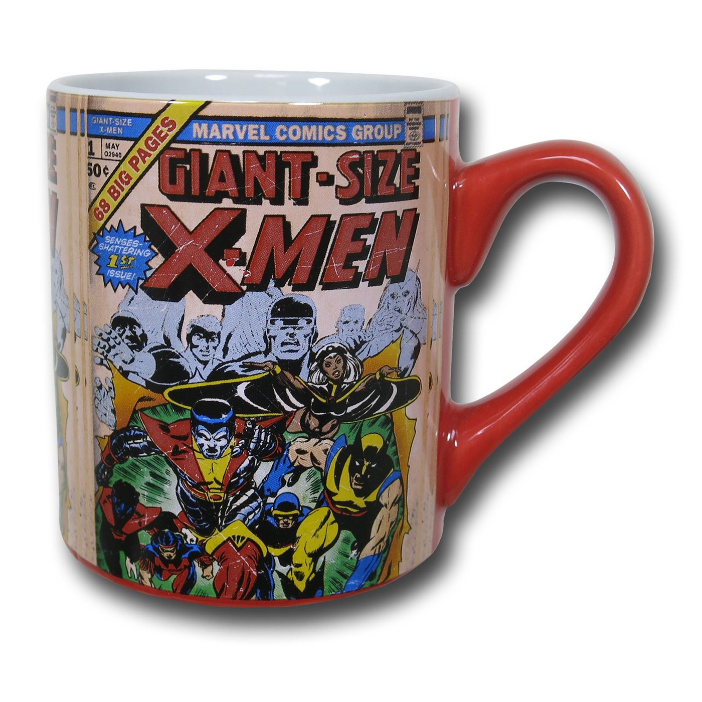 X-Men Giant Size Issue Ceramic Mug, Red