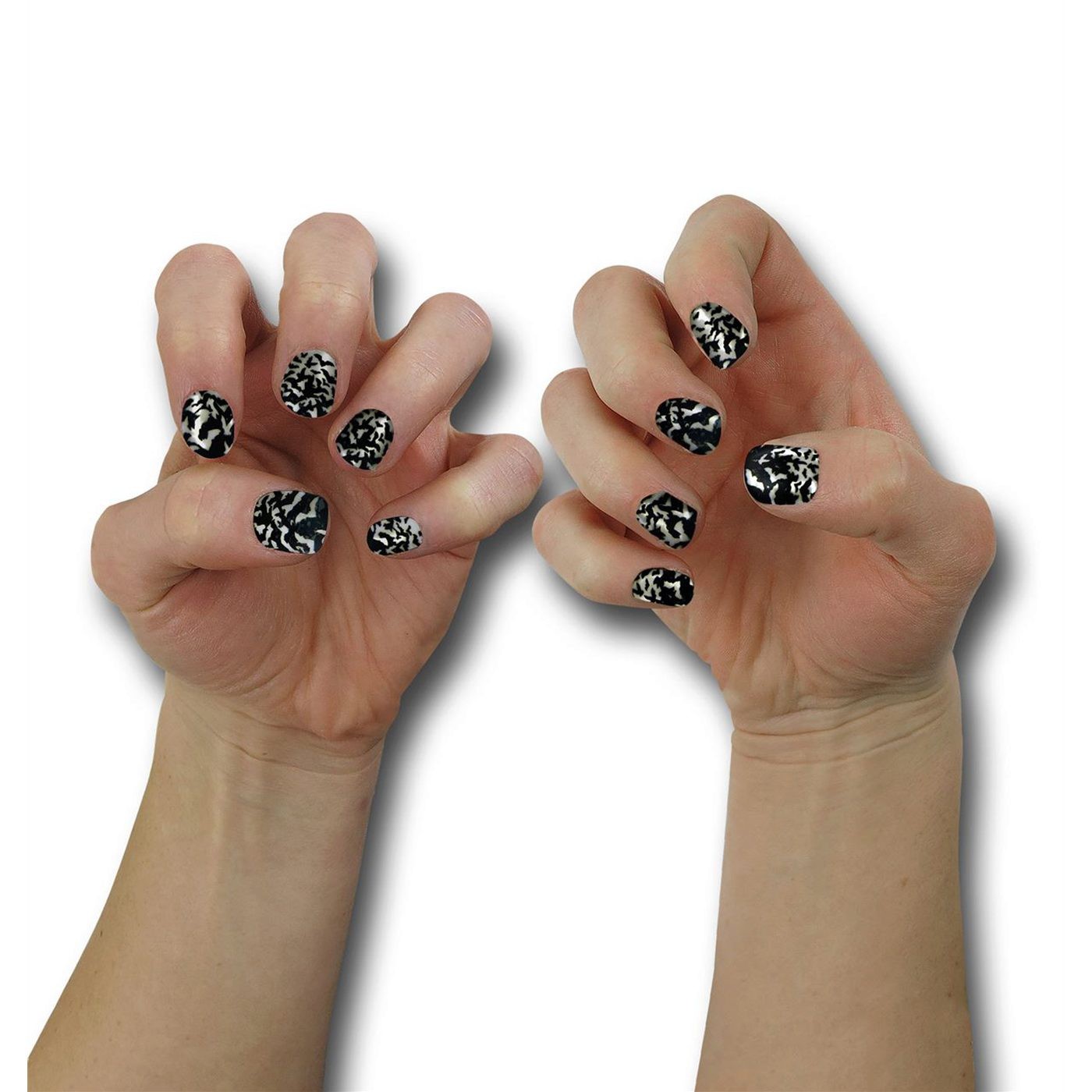 Batman Hush Logo Nail Wraps, Black