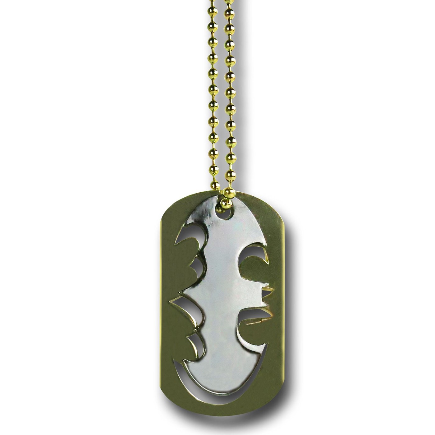 Batman Symbol Dog Tags, Black