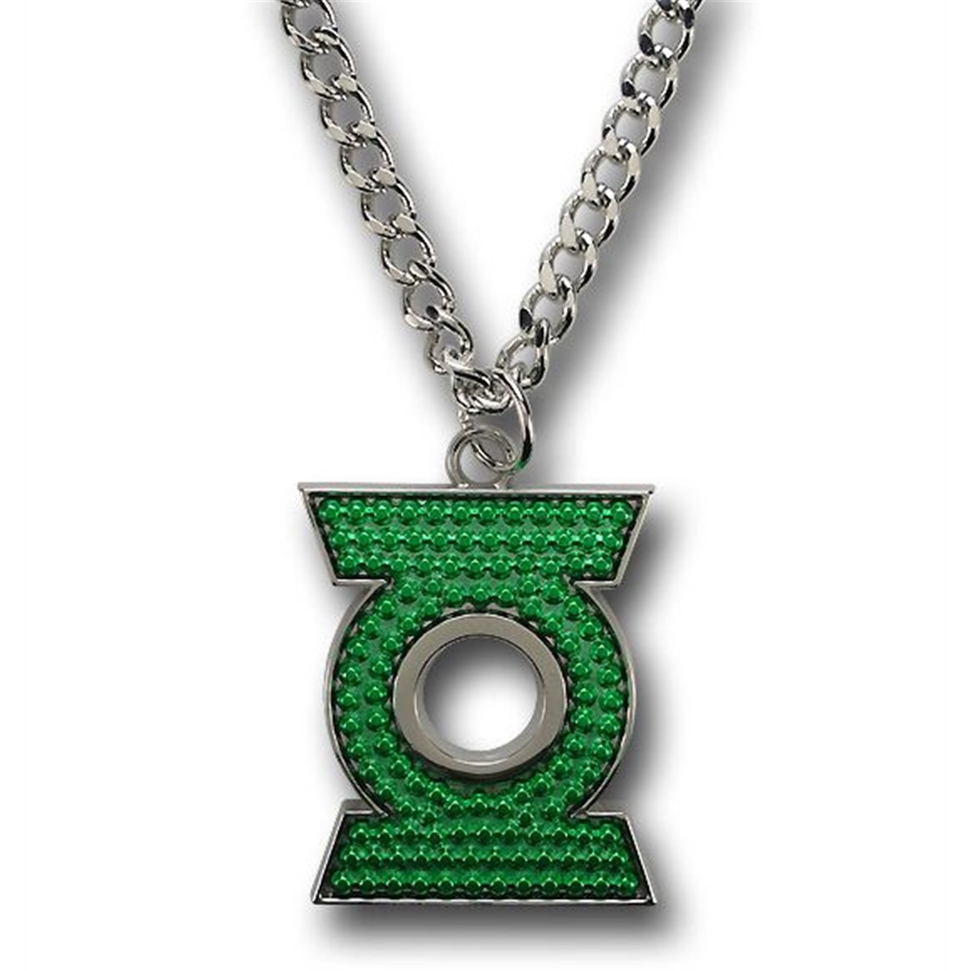 Green Lantern Movie Metal Symbol Necklace