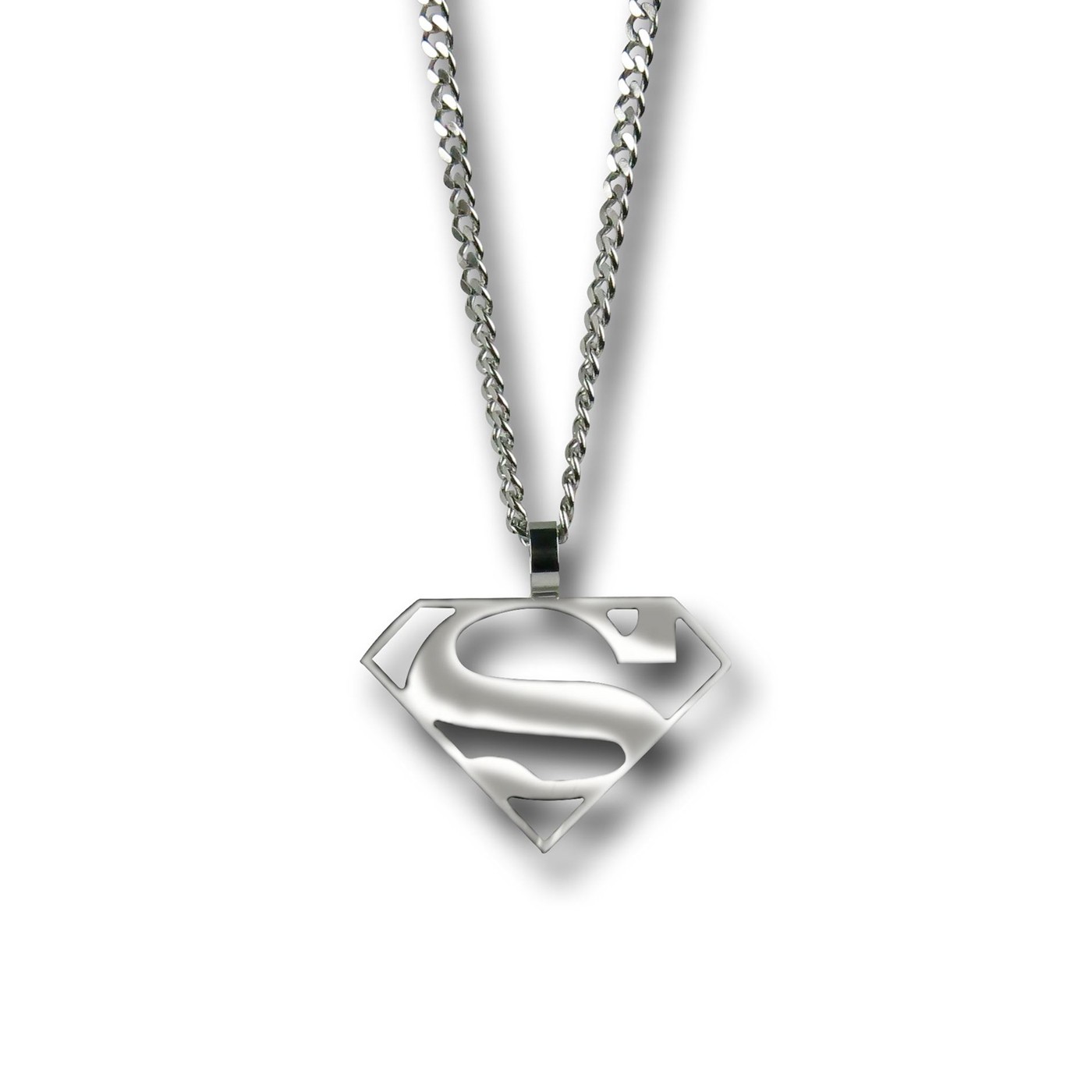 Superman Symbol Necklace w/ Box