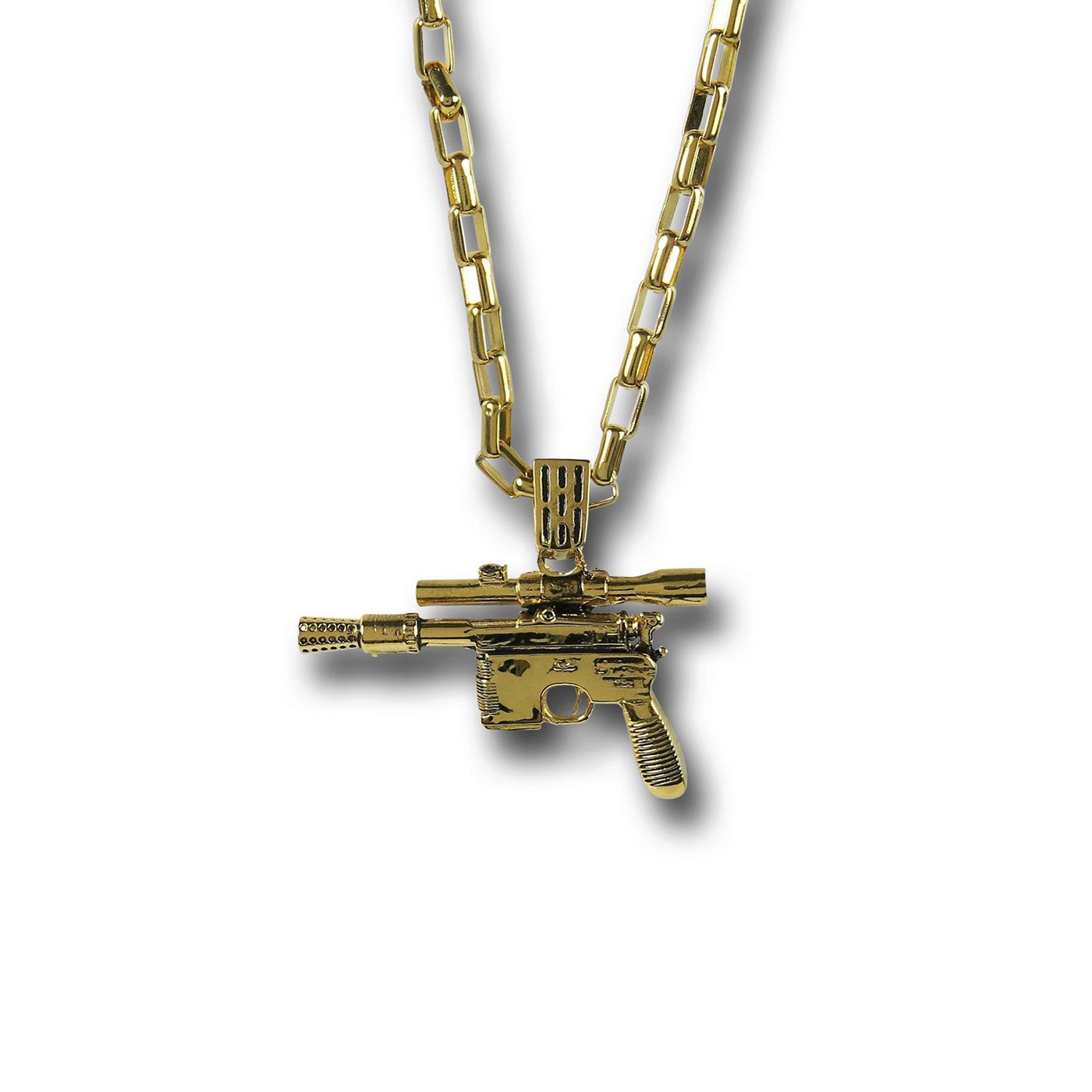 Star Wars Blaster Pendant, Gold
