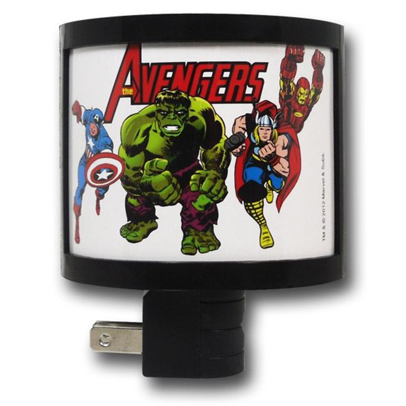 Avengers Retro Group Night Light