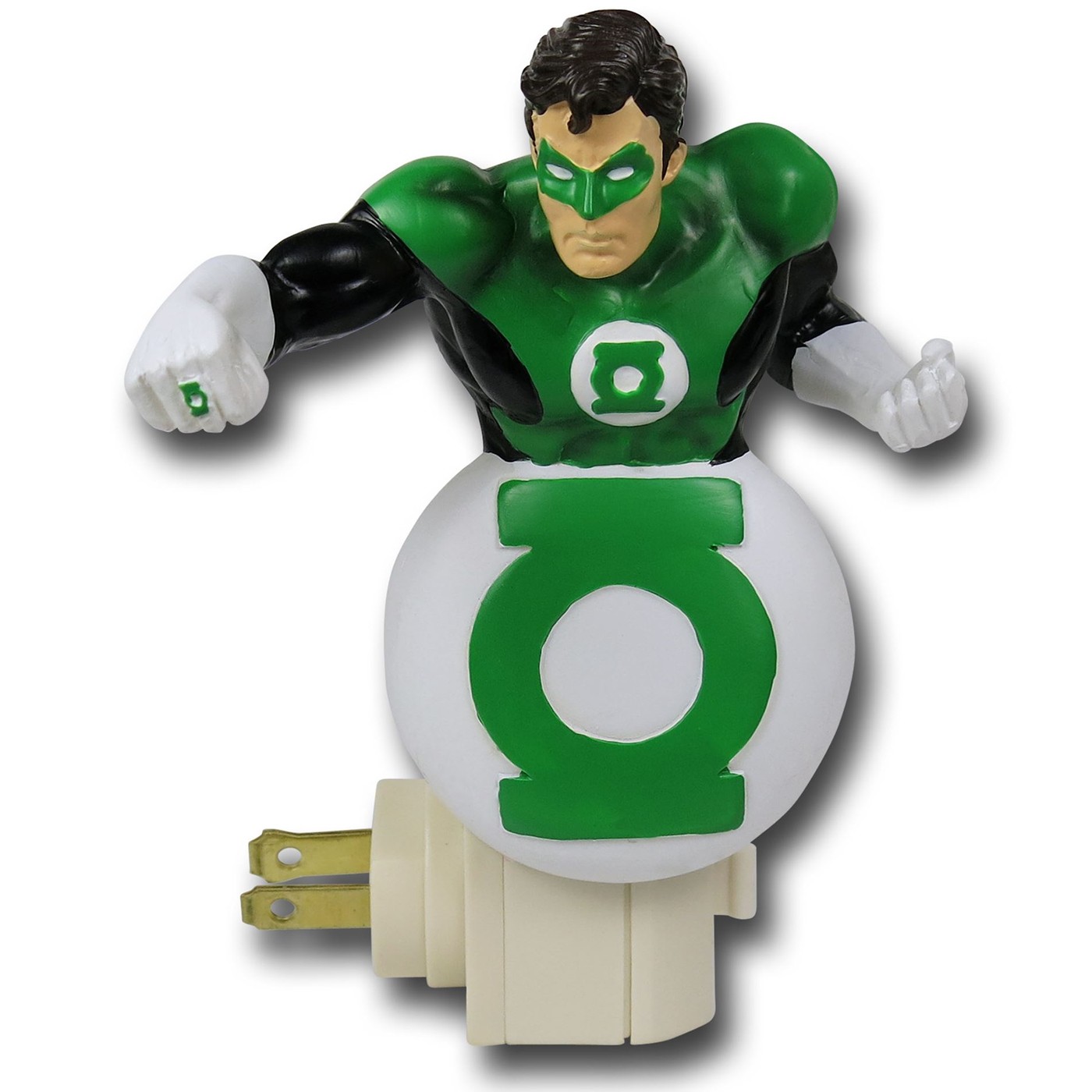 Green Lantern Figural Night Light, Green