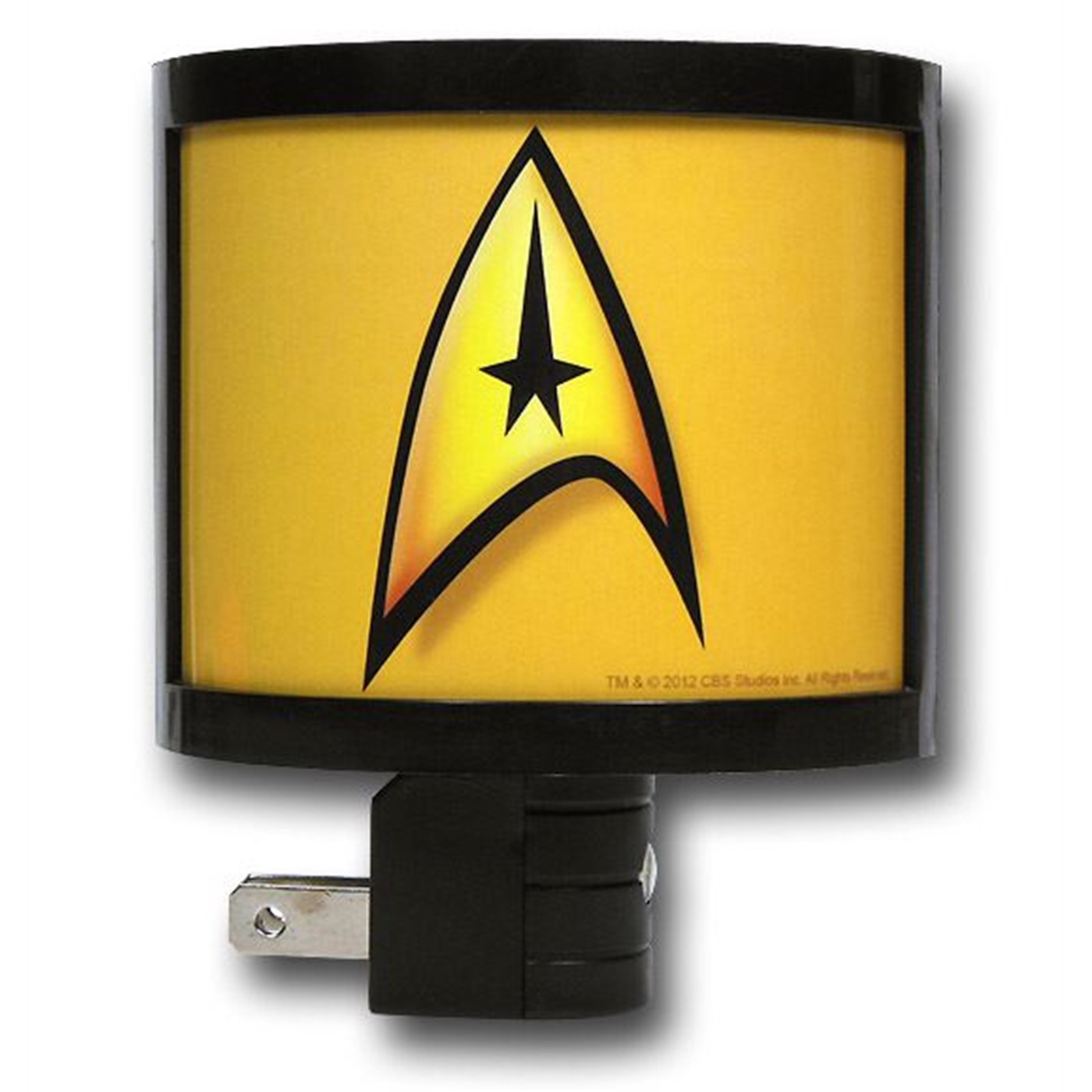 Star Trek Command Insignia Nite Lite, Yellow