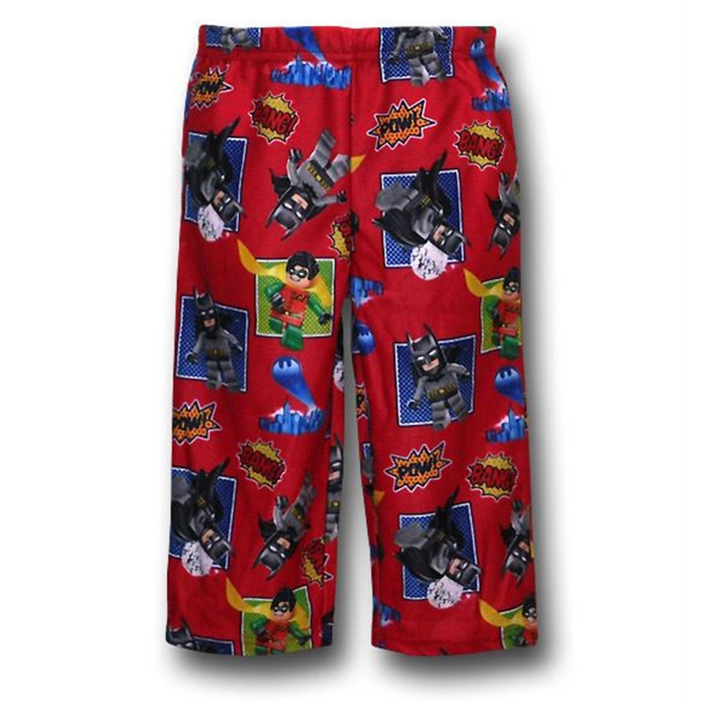 kids red button down pajamas
