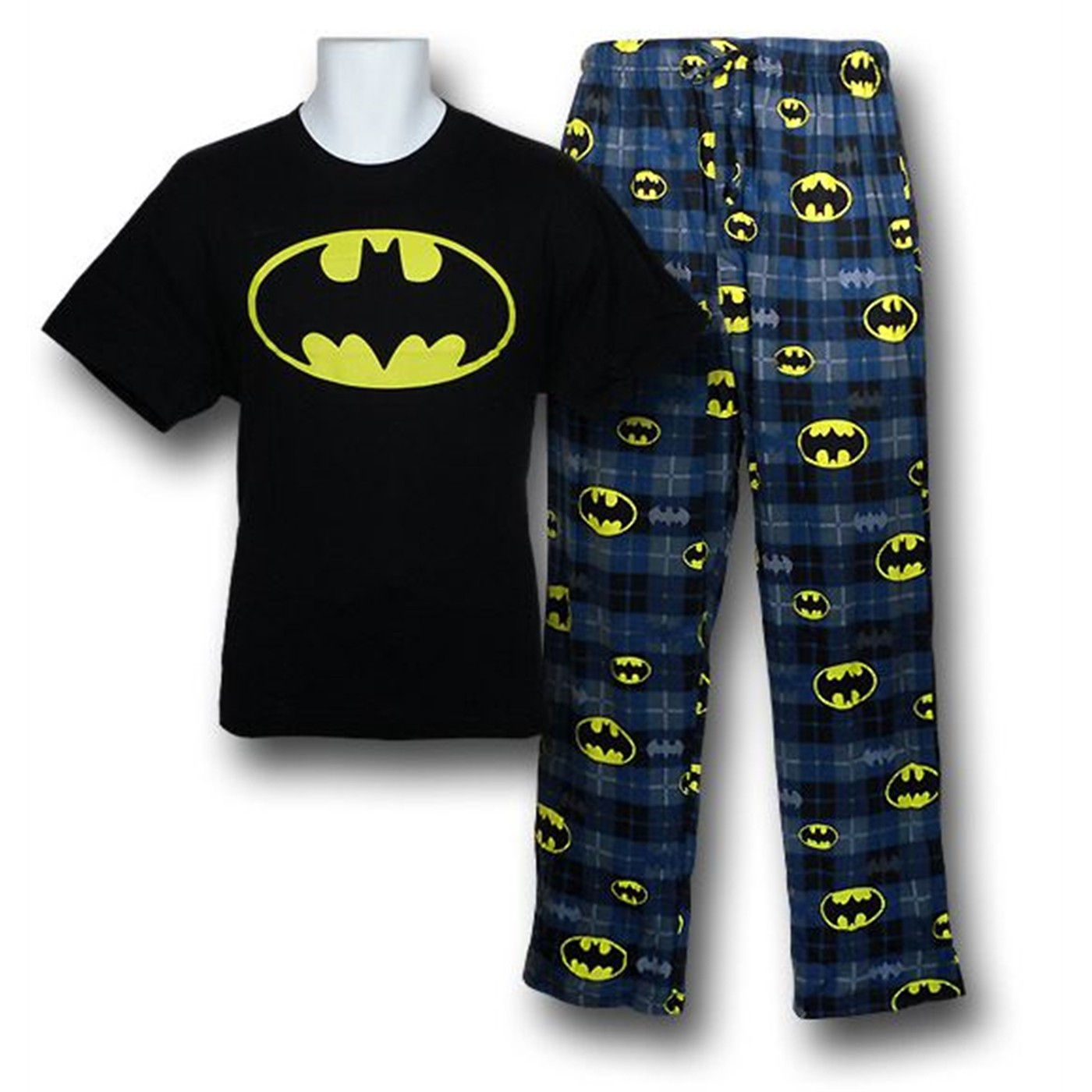 Batman Symbol T-Shirt and Pants Sleep Set