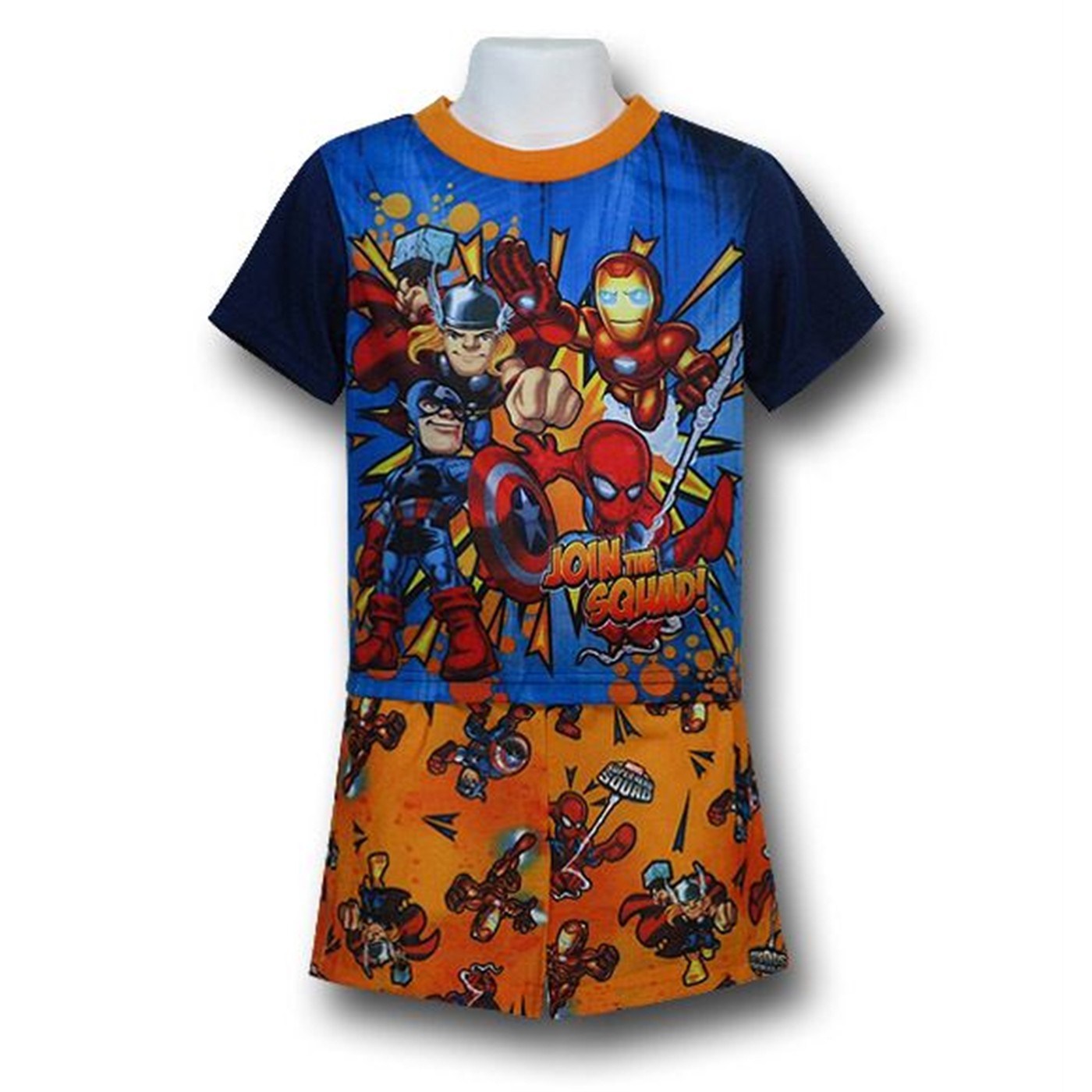 Marvel Kids Superhero Squad Pajama Set
