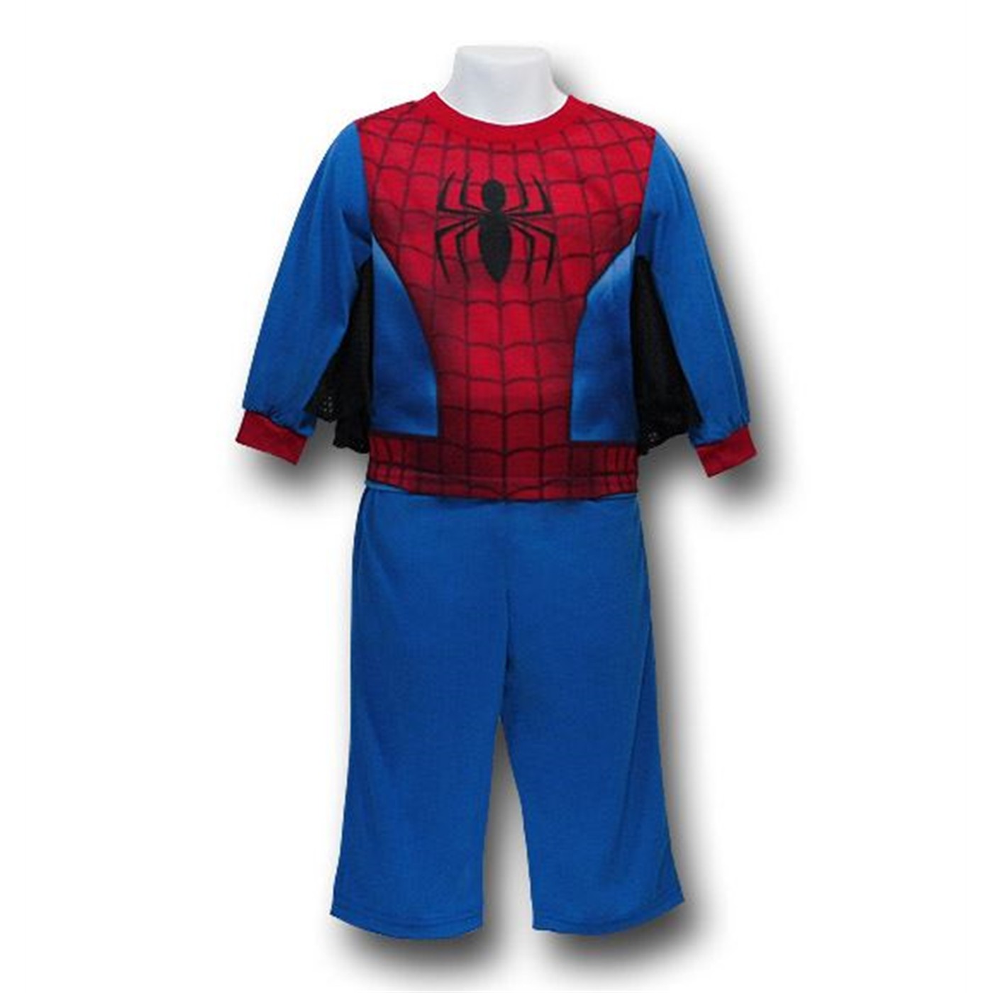 Spiderman Kids Costume Pajama Set, Blue