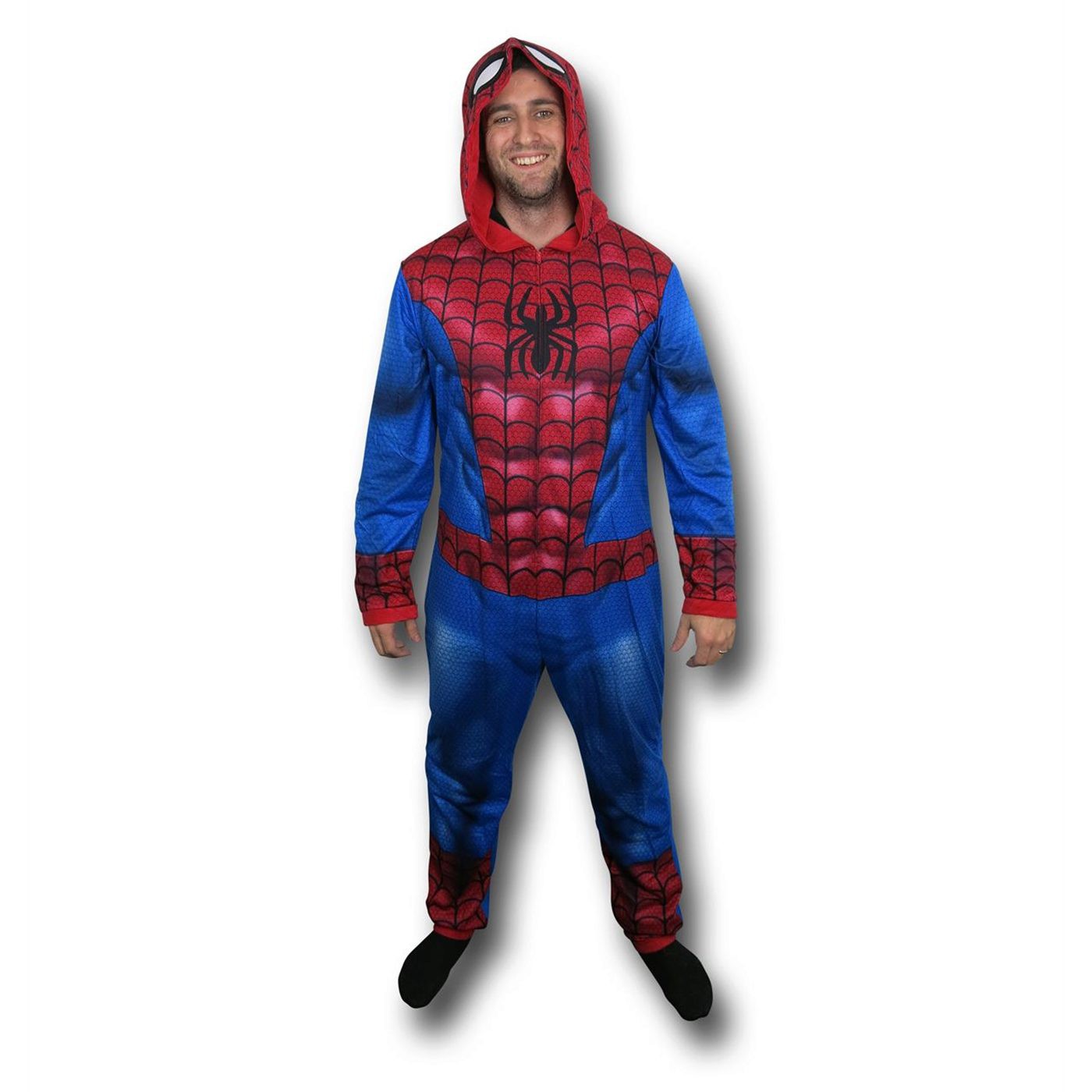 Spider-Man Sublimated Union Suit, Red