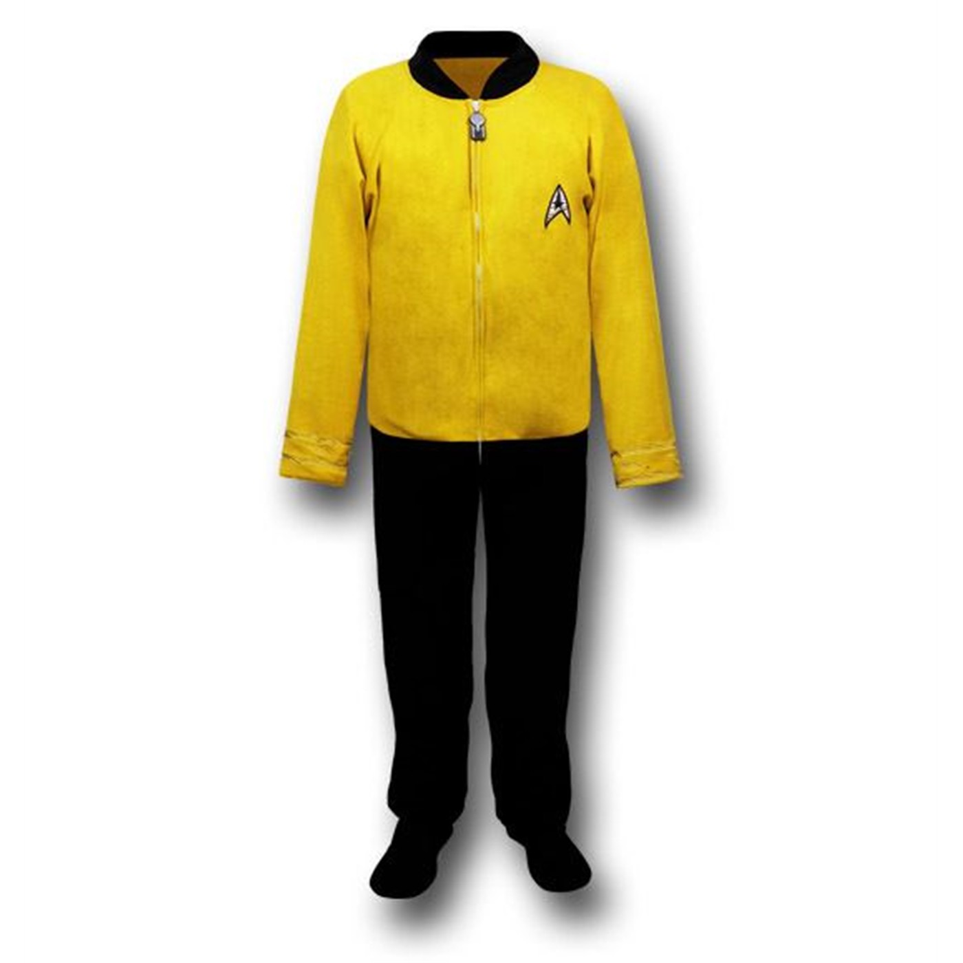 Star Trek Command Uniform Footed Pajamas, Yellow