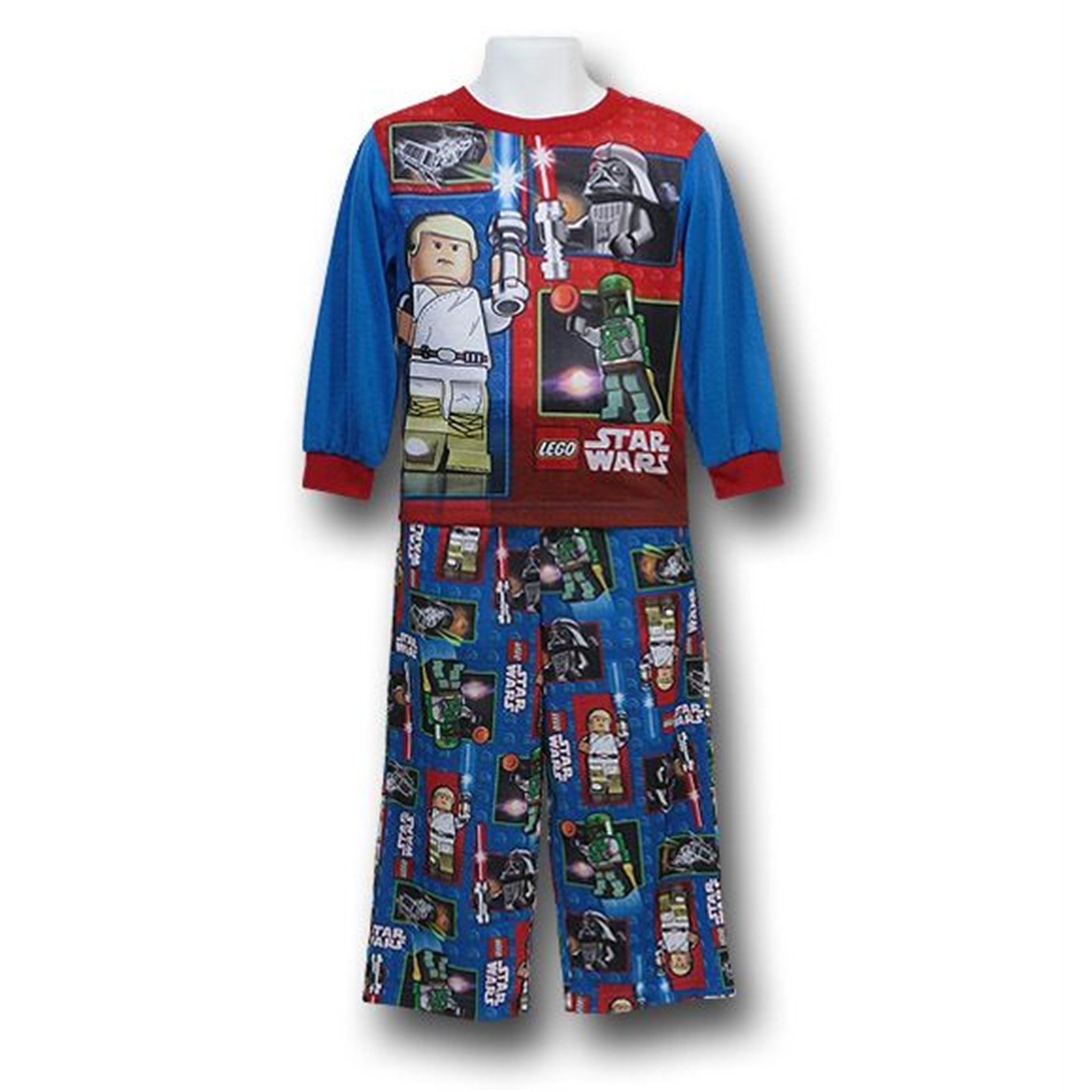 Star Wars Kids Luke Vs Empire Pajamas, Blue