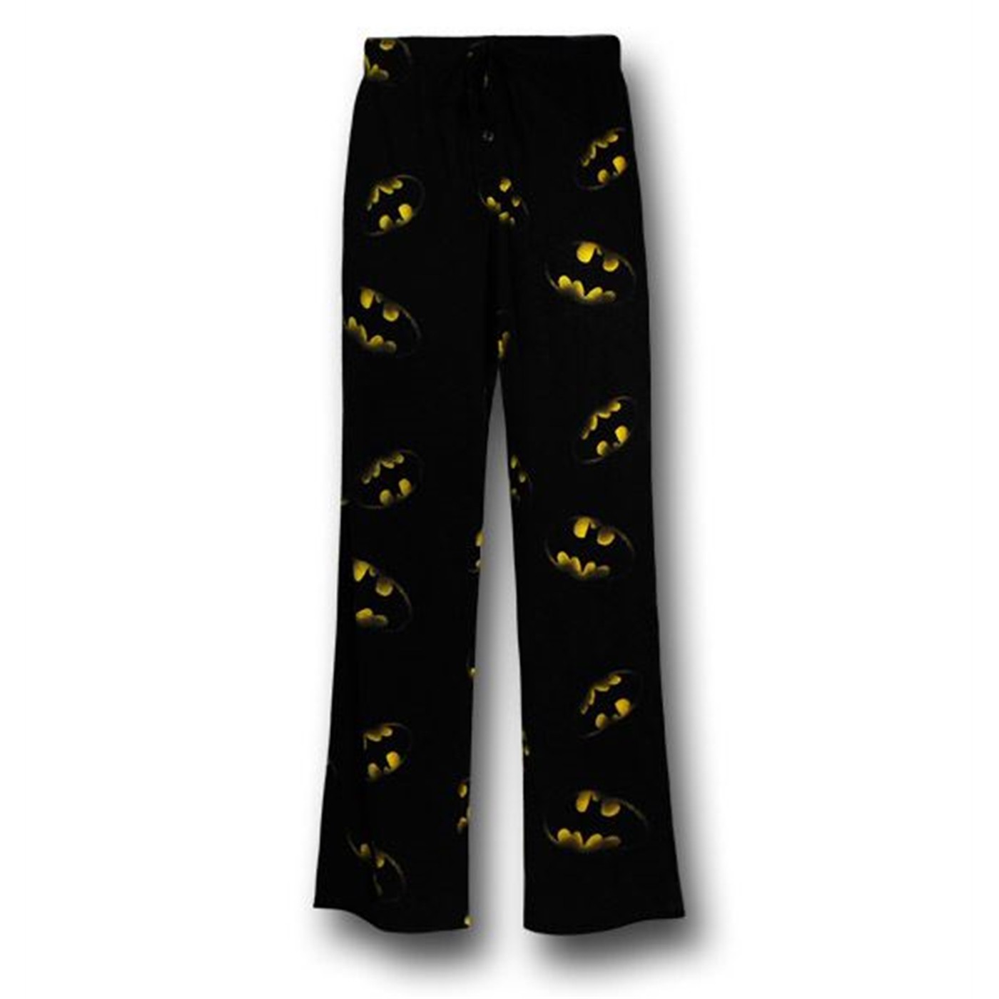 Batman Symbols on Black Sleep Pants, Black