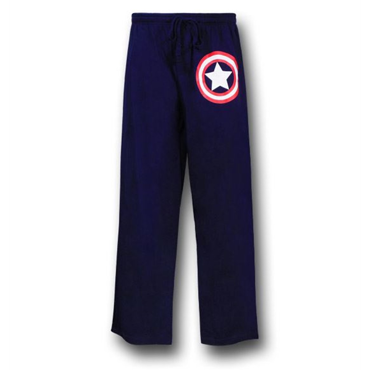 Captain America Symbol Blue Sleep Pants, Blue