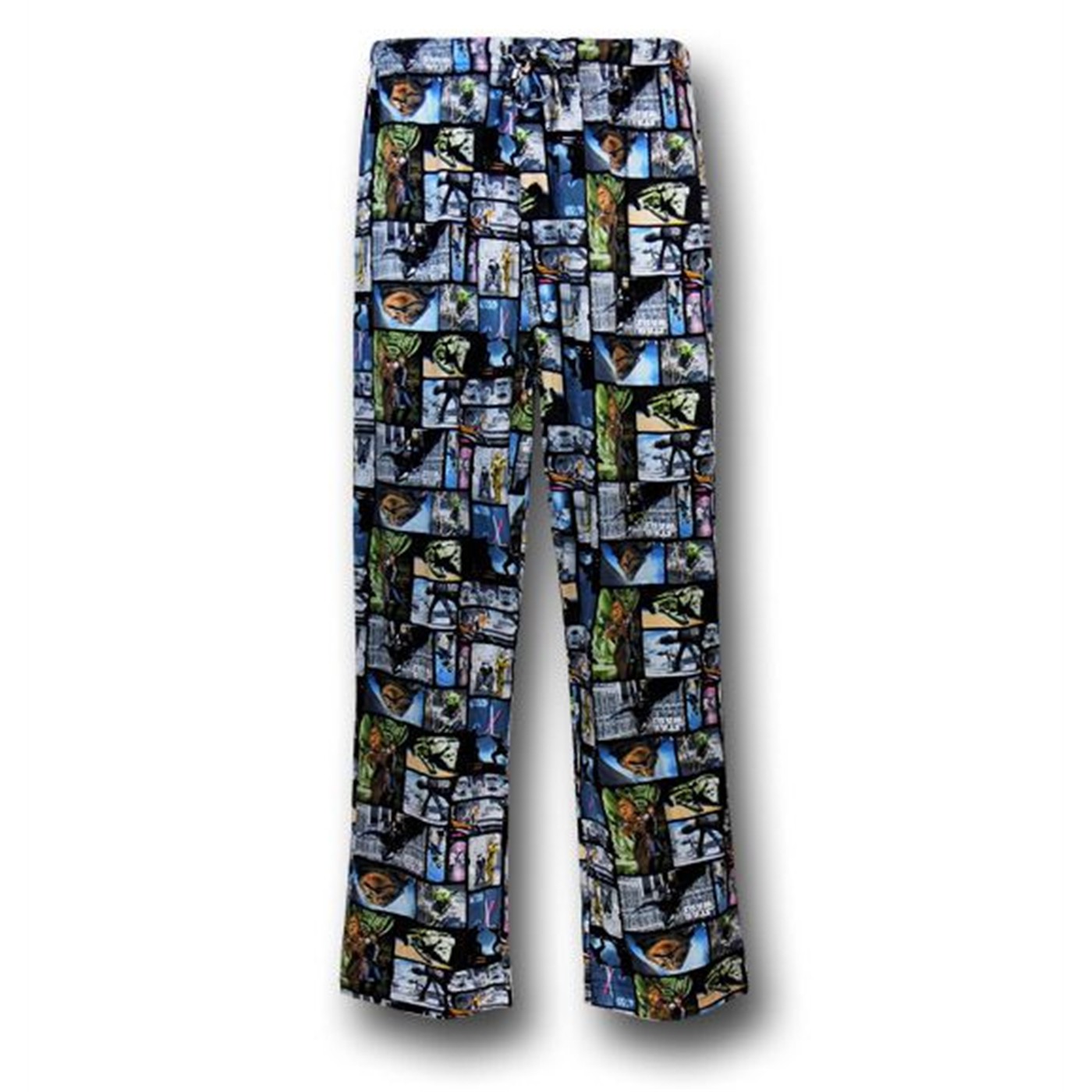 Star Wars Boxes Knit Pajama Pants, Black