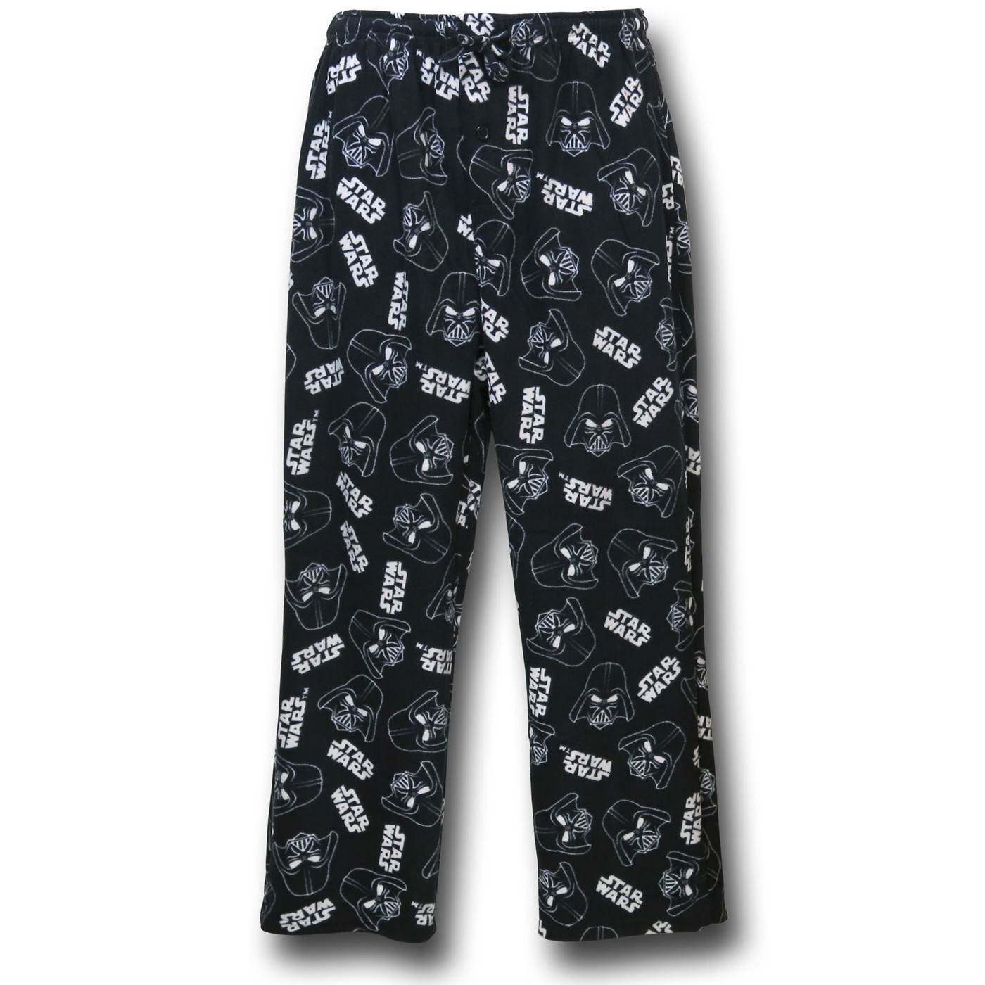 Star Wars Vaders and Logos Fleece Pants, Black