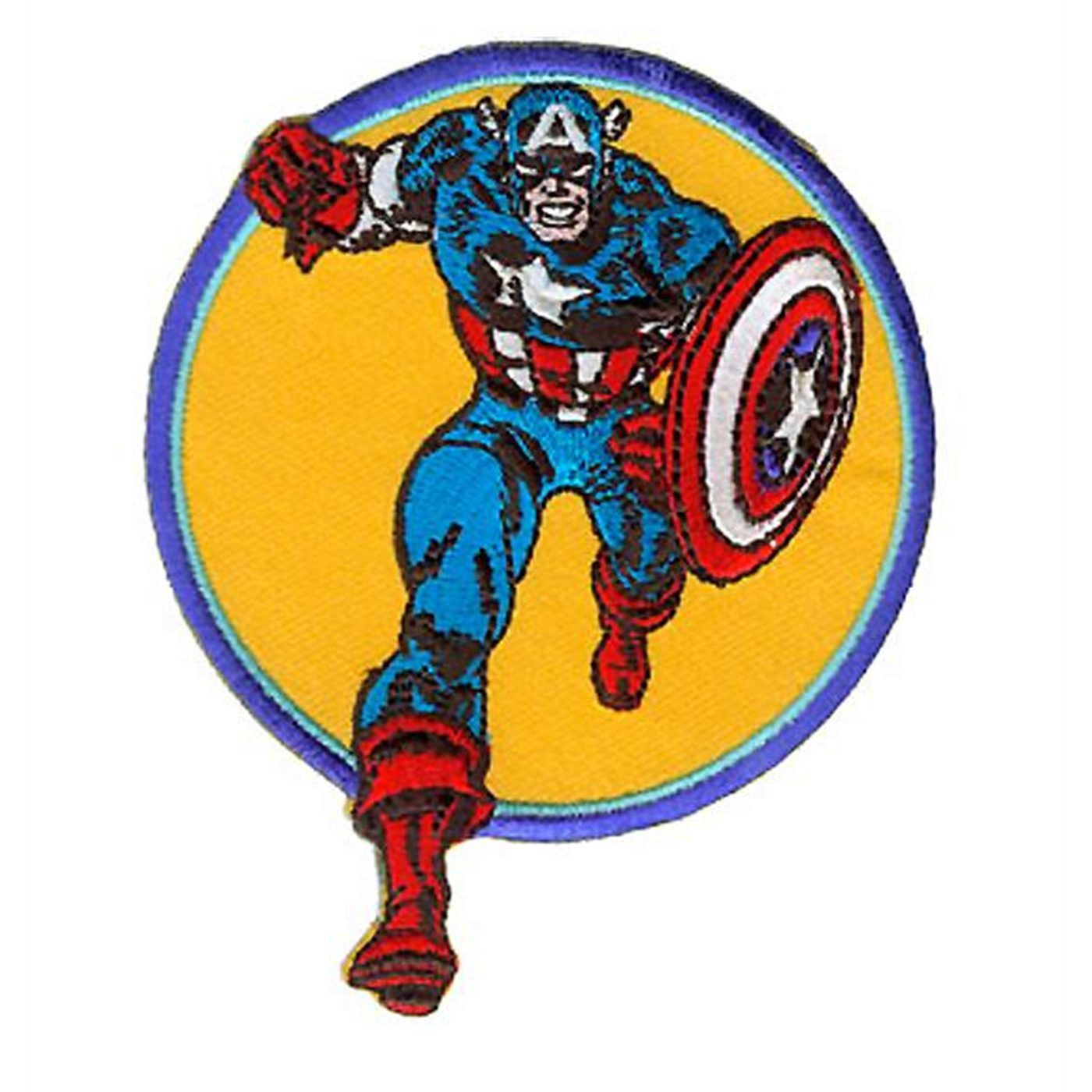 Captain America Retro Run Patch