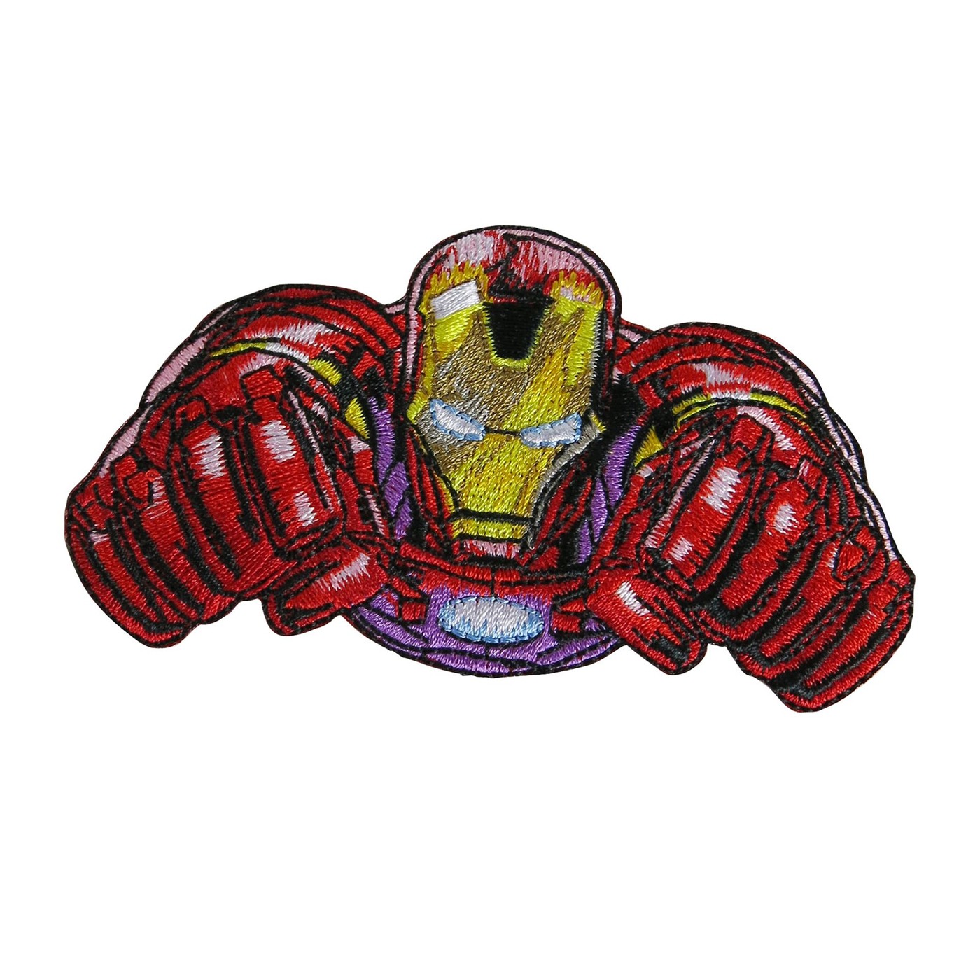 Iron Man In Flight Patch, Red