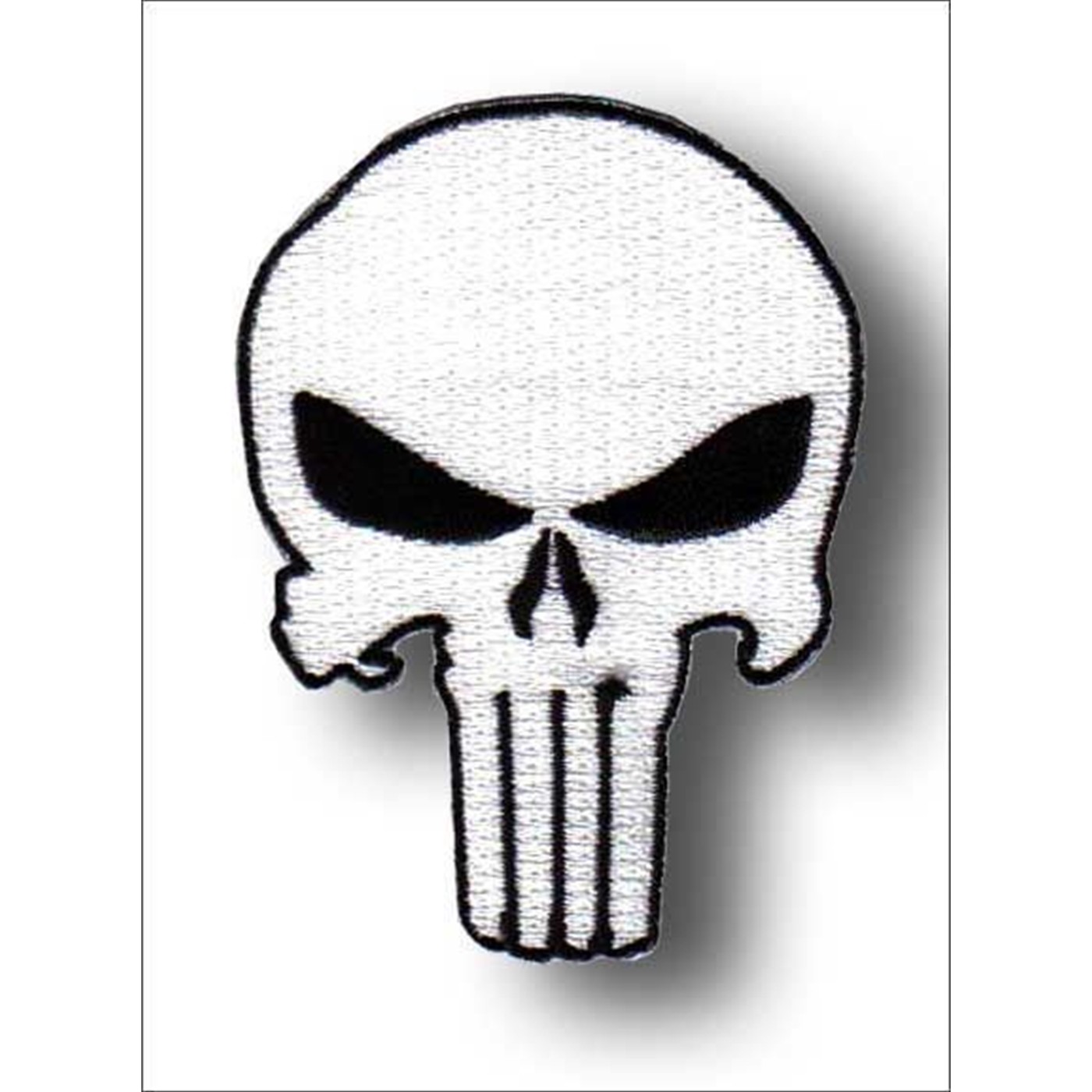 Punisher White Skull Patch