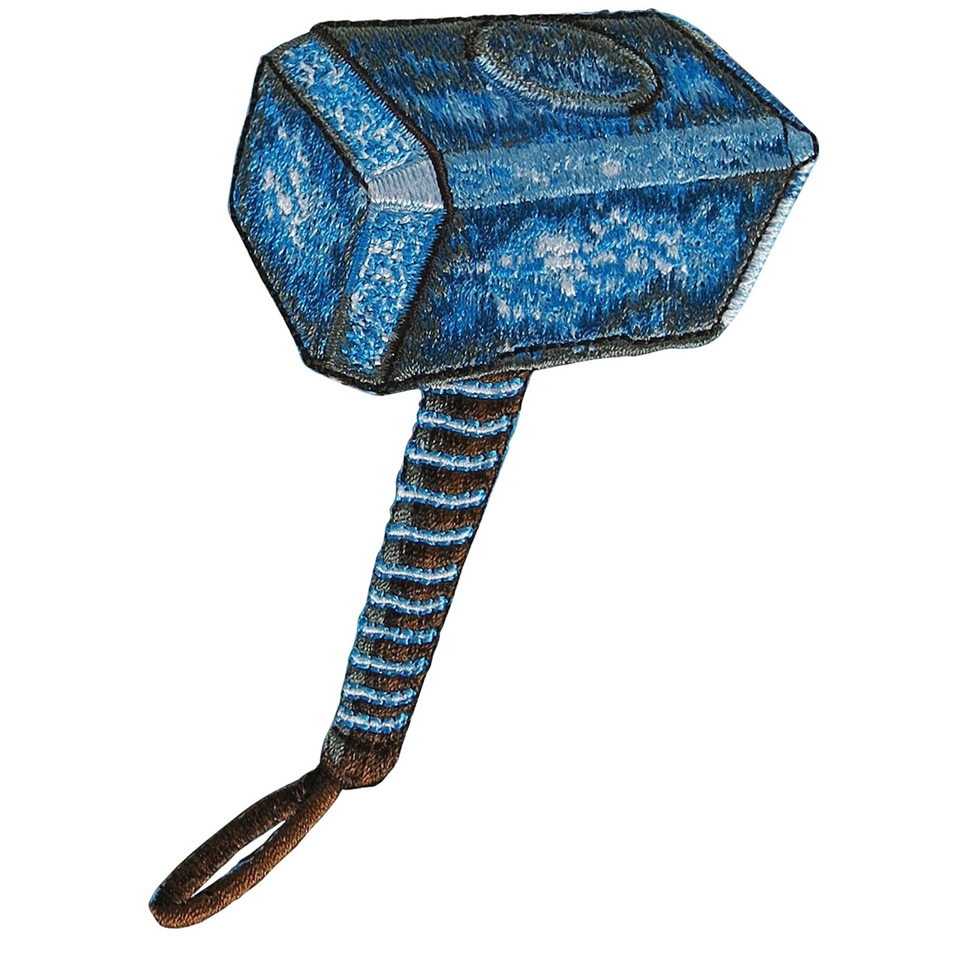 Thor Mjolnir Hammer Patch, Blue