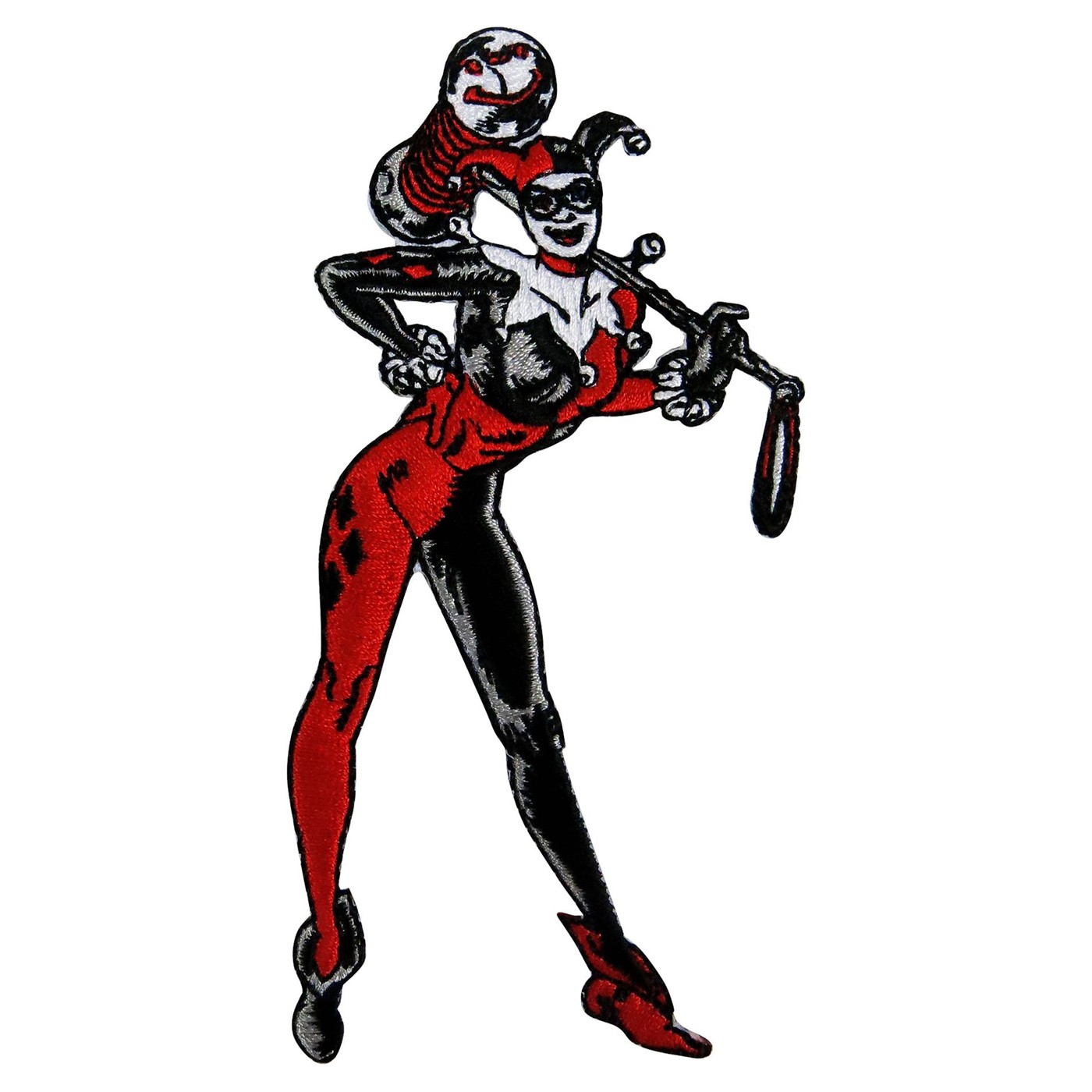 Harley Quinn & Mallet Patch, Red