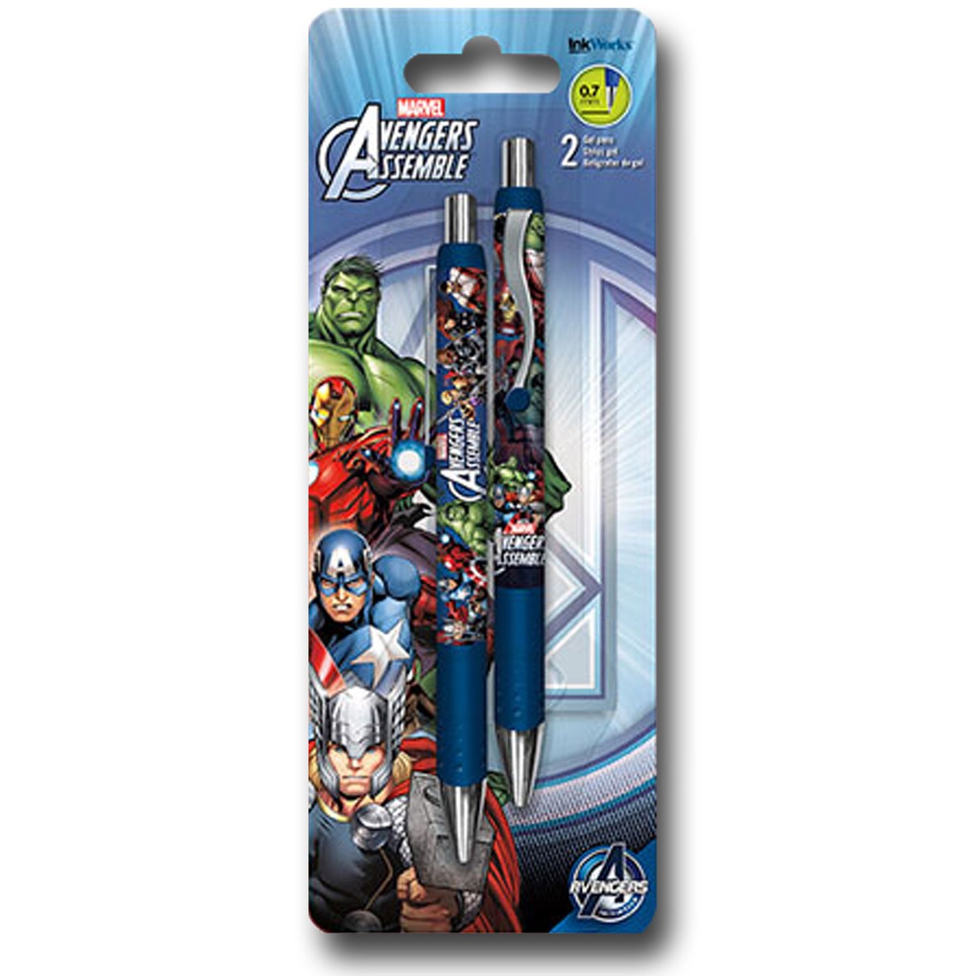 Avengers 2-Pack Pen Set, Blue