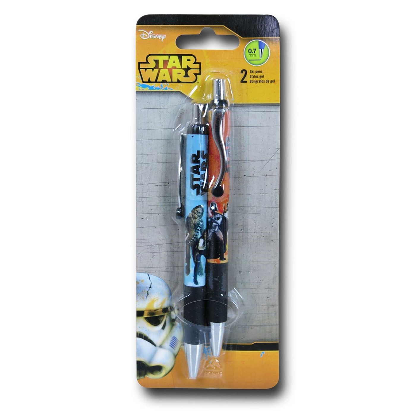Star Wars Blue Orange Pen 2-Pack