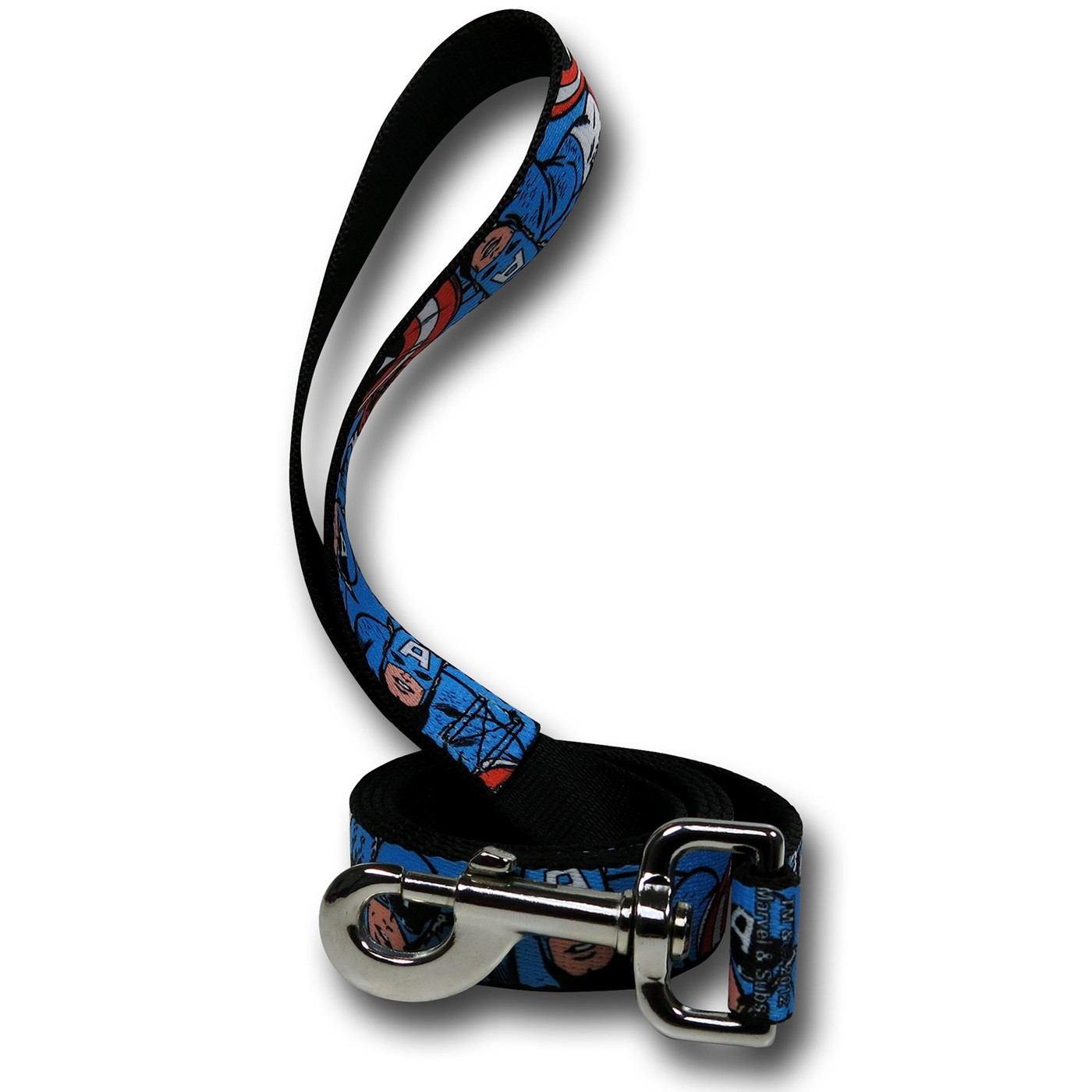 Captain America Action Images Leash, Blue