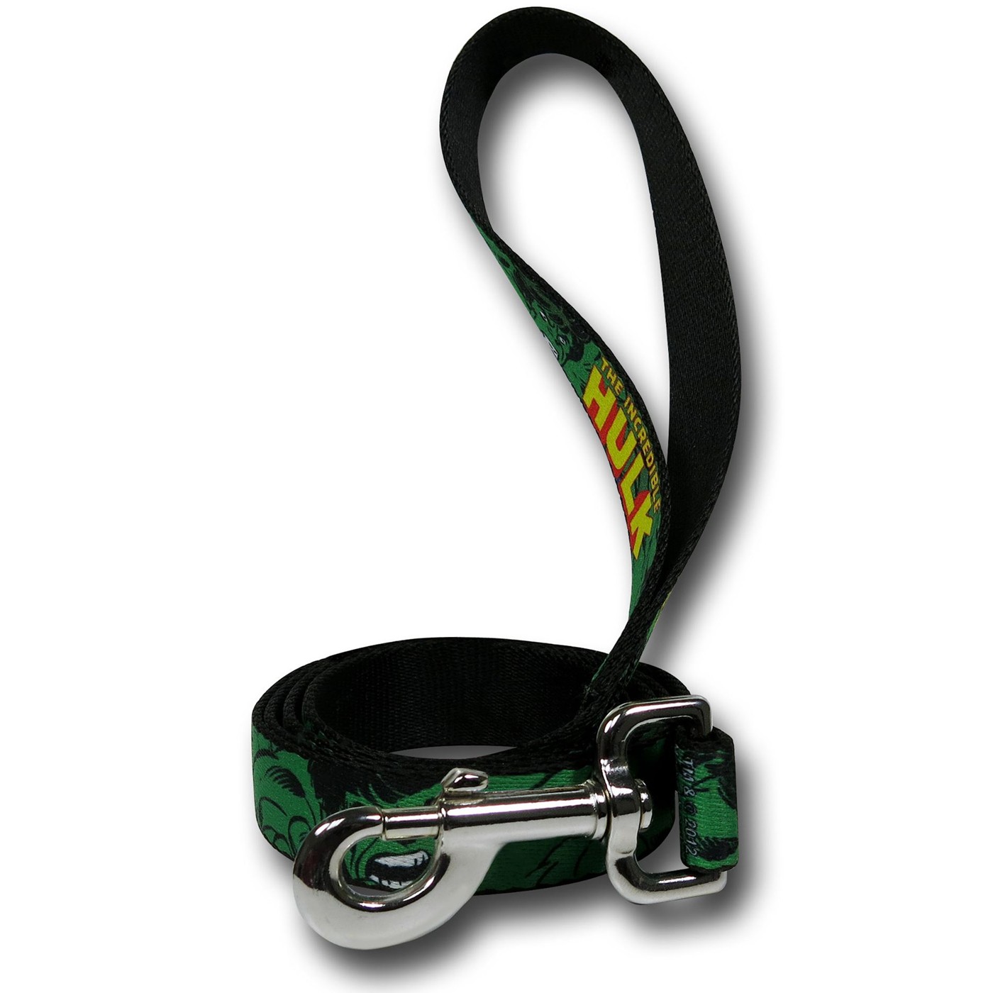 Hulk Faces Dog Leash, Green